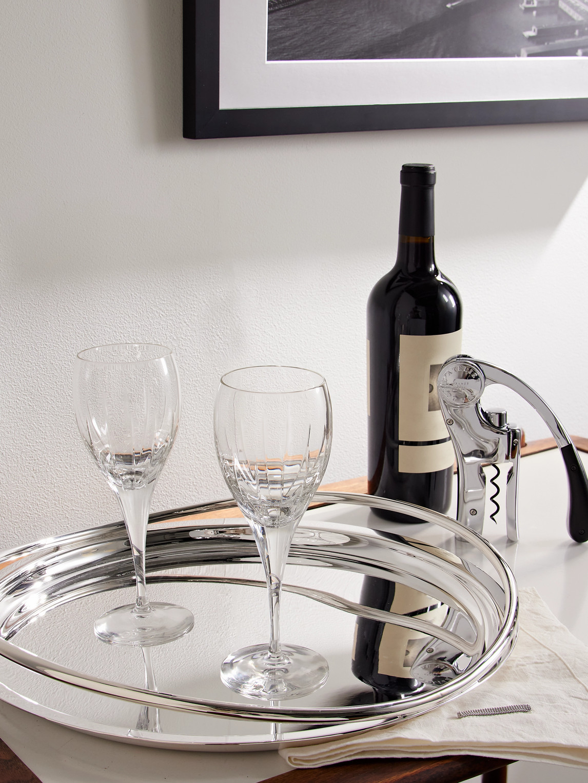 Iriana Set of Two Crystal Red Wine Glasses — 2