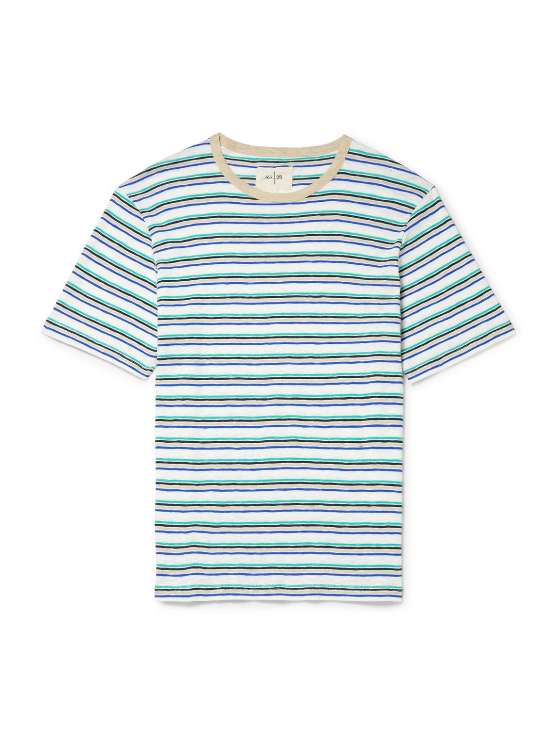 Striped Slub Cotton-Jersey T-Shirt