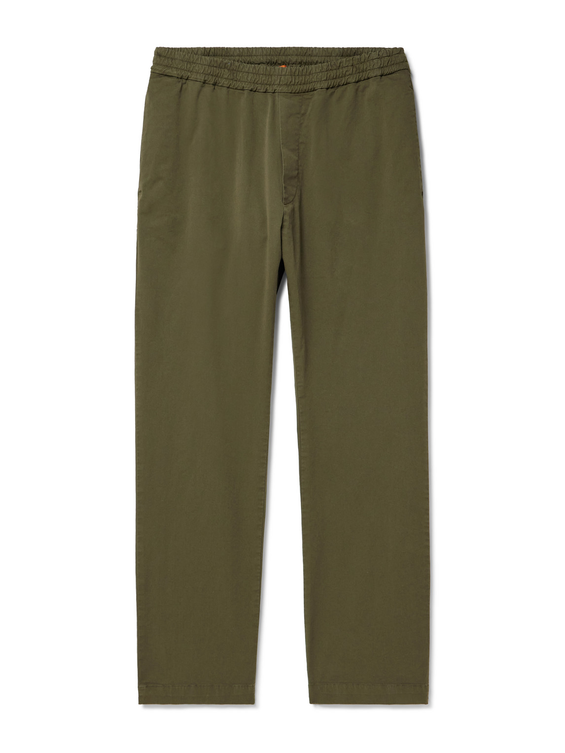Barena Venezia Bativoga Straight-leg Cotton-blend Poplin Trousers