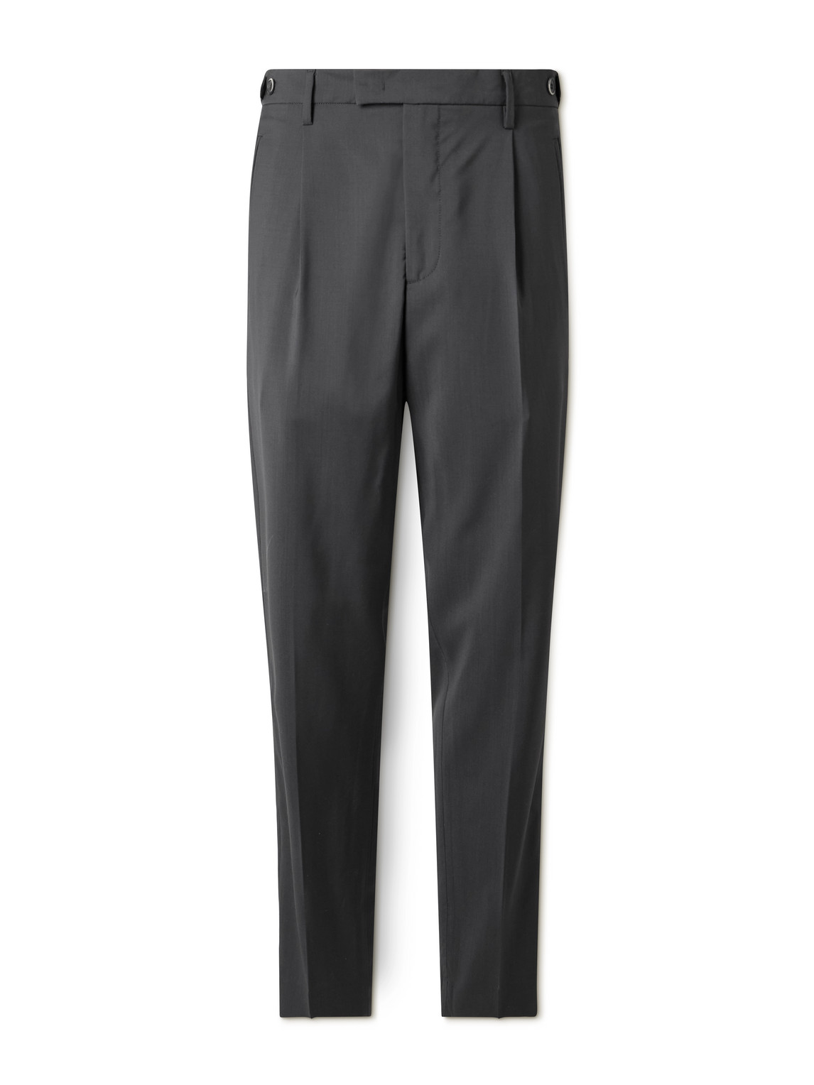 Barena Venezia Masco Straight-leg Pleated Virgin Wool Trousers