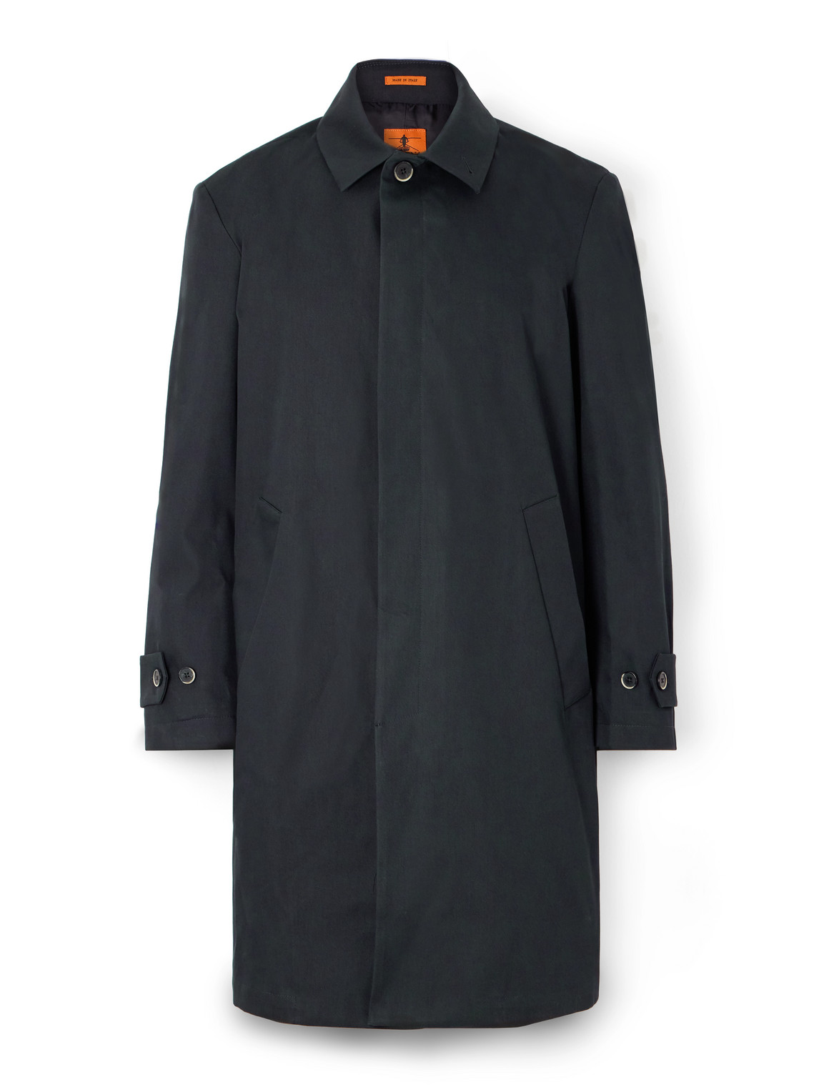 Barena Venezia Ariata Cotton-gabardine Car Coat In Black