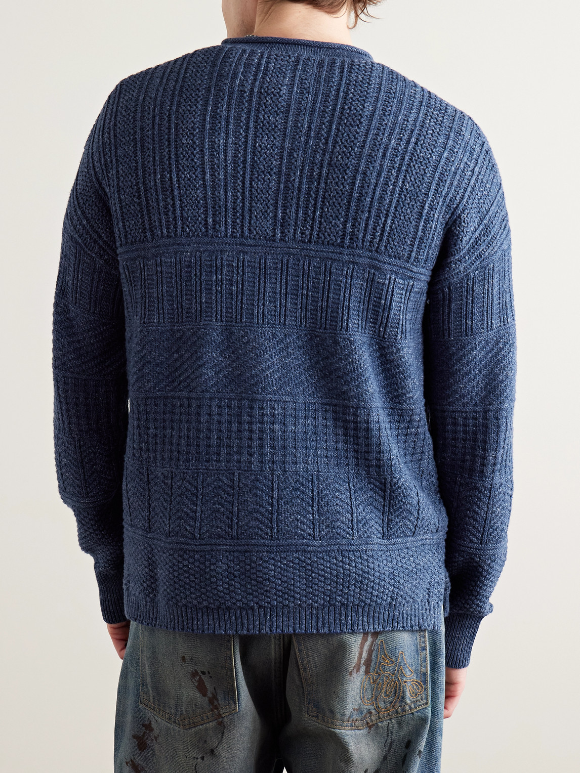 Rrl Cotton And Linen-blend Sweater