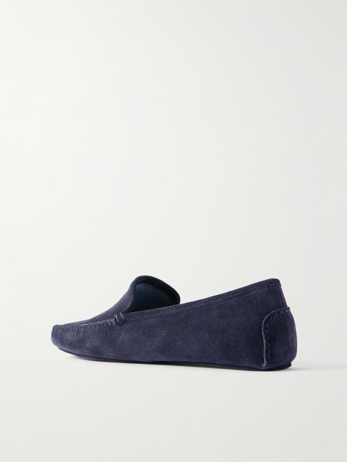  Thom Sweeney - Suede Slippers - Men - Blue - Uk 7 