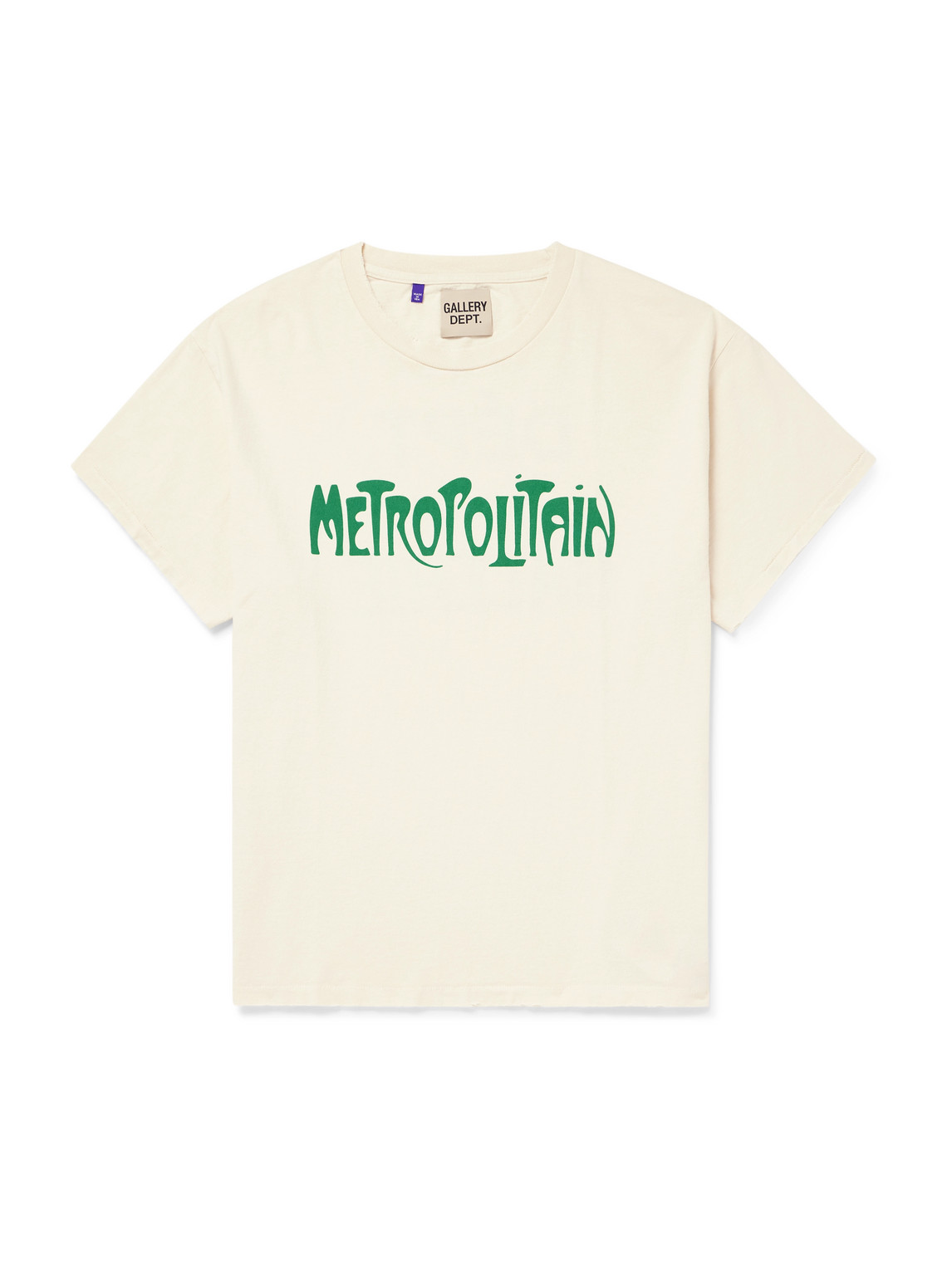 Gallery Dept. Self Title Printed Cotton-jersey T-shirt