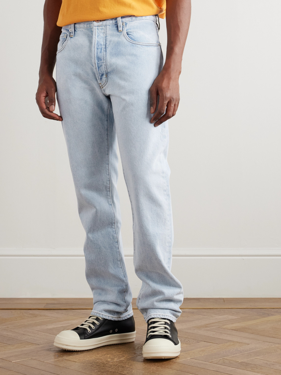 Gallery Dept. Pascal 5001 Straight-leg Jeans In Blue