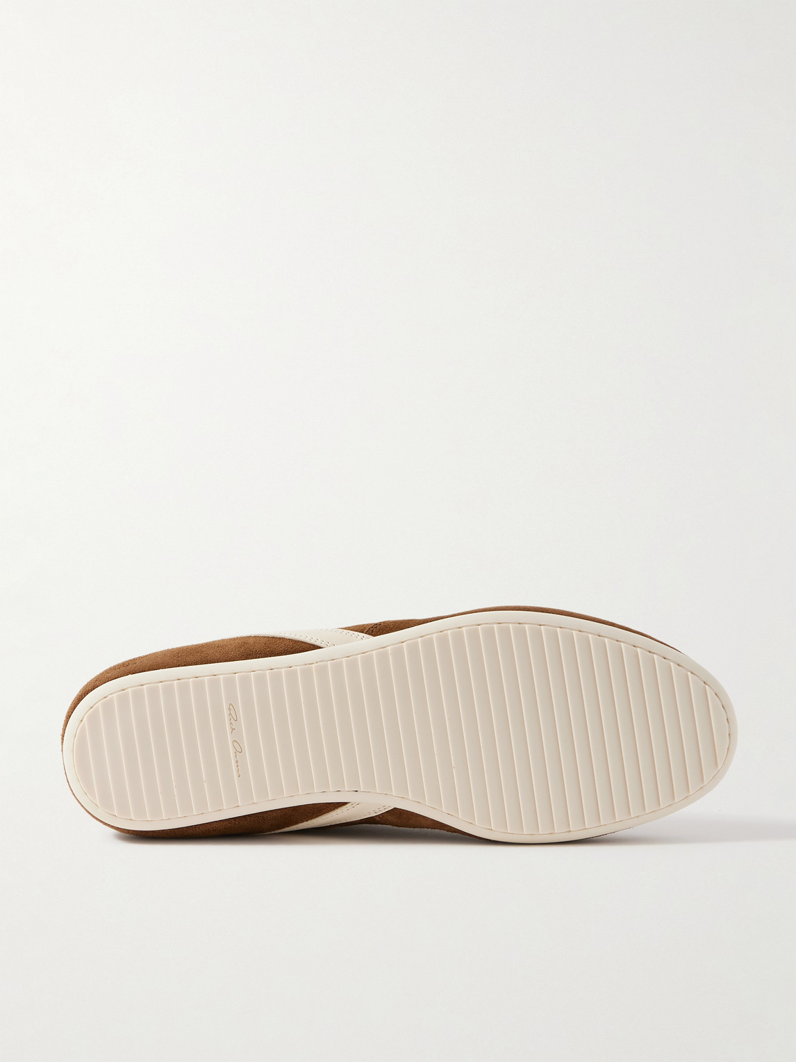 Rick Owens Concordians Minimal Sneak Sneaker In Brown