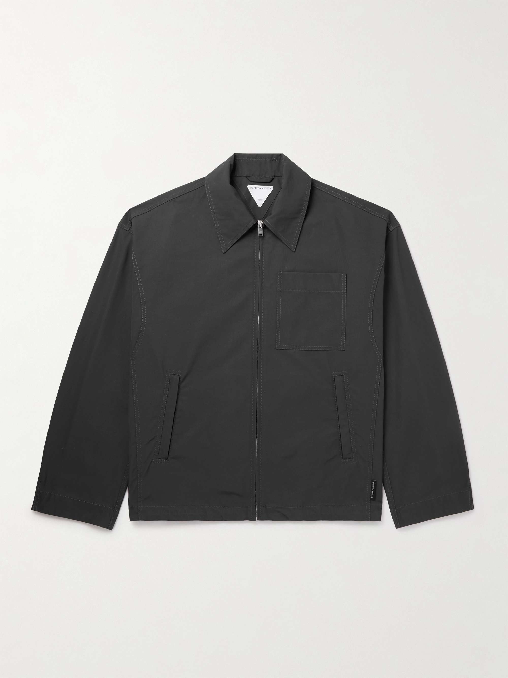 BOTTEGA VENETA ボッテガヴェネタ 22AW Bonded Wool Zip Up
