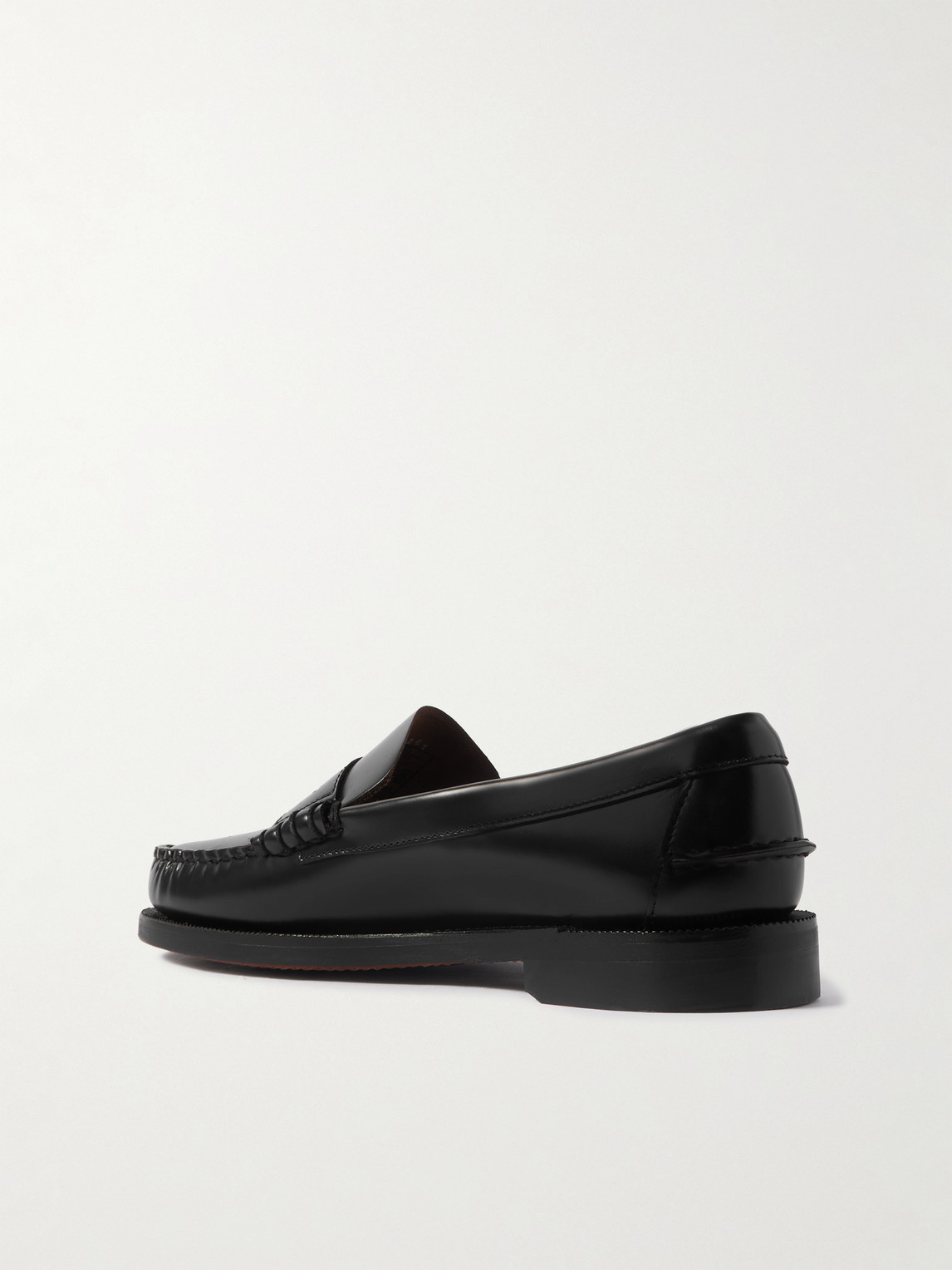 Sebago Mocassino Classic Dan Brown Burgundy In Black
