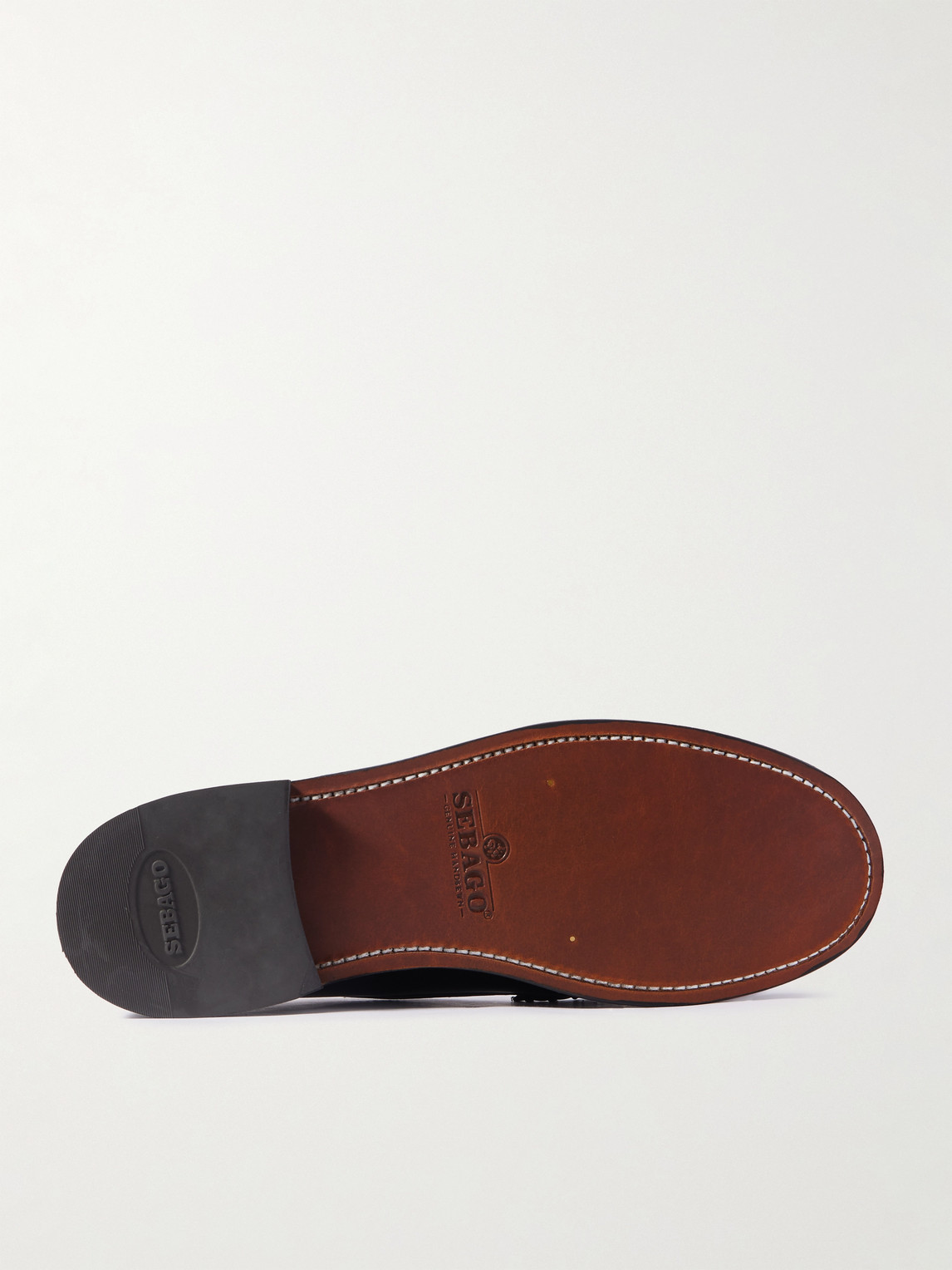 Sebago Mocassino Classic Dan Brown Burgundy In Black