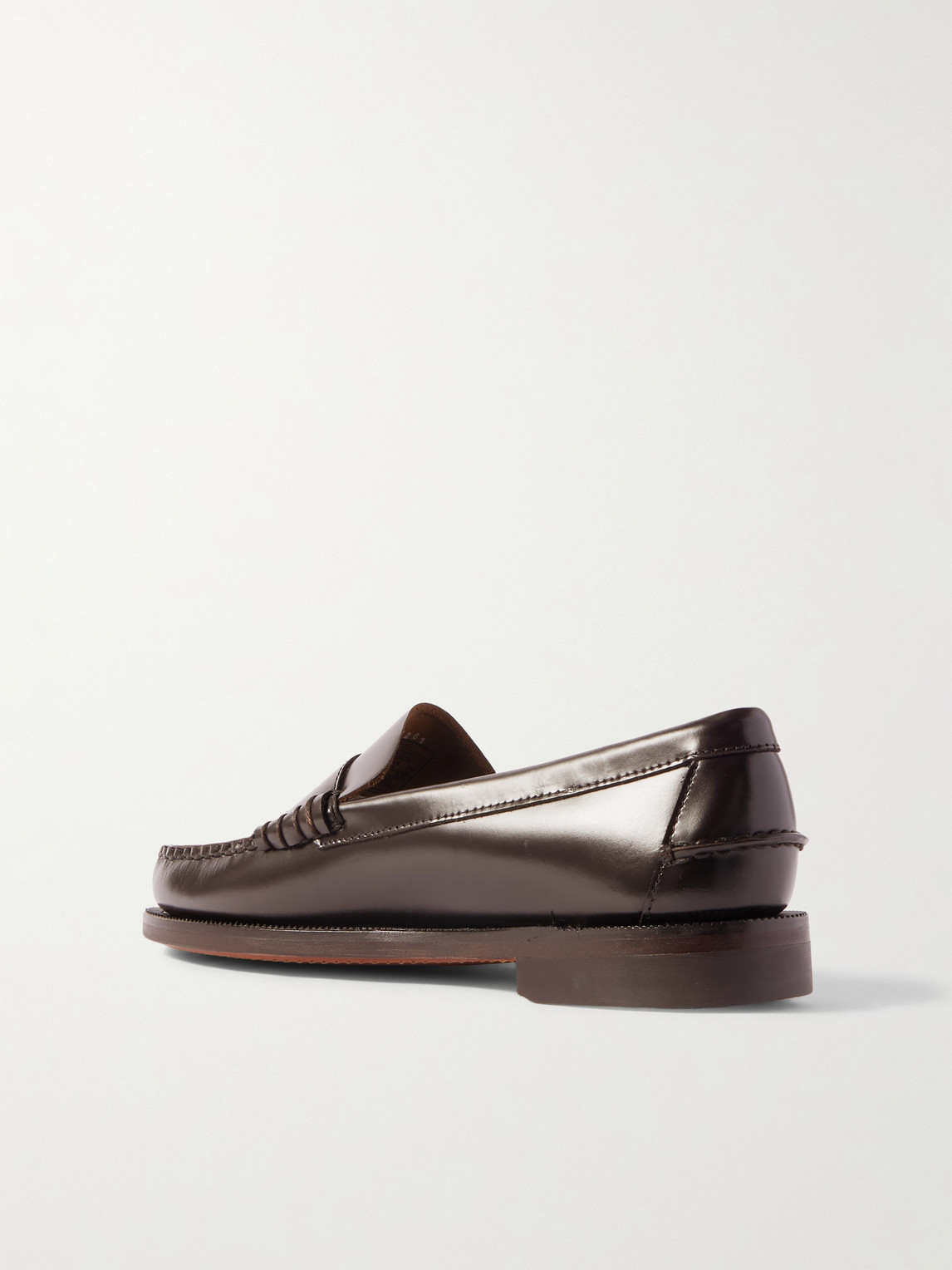 Sebago Classic Dan Leather Penny Loafers In Brown