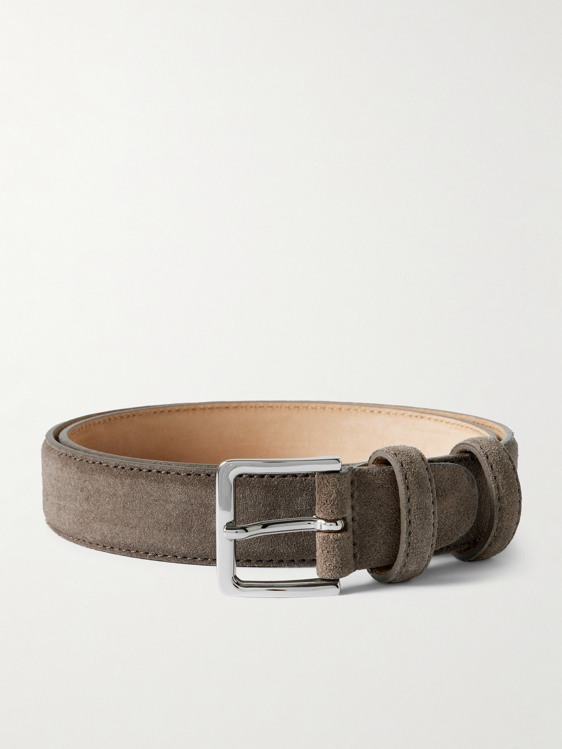 MR P. 3cm Suede Belt - Men