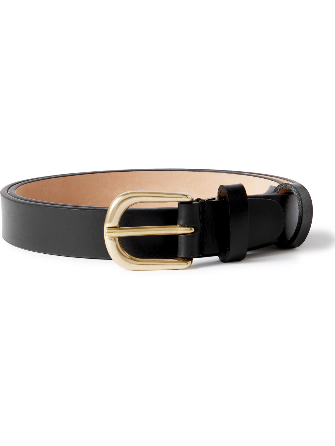 2.5cm Leather Belt