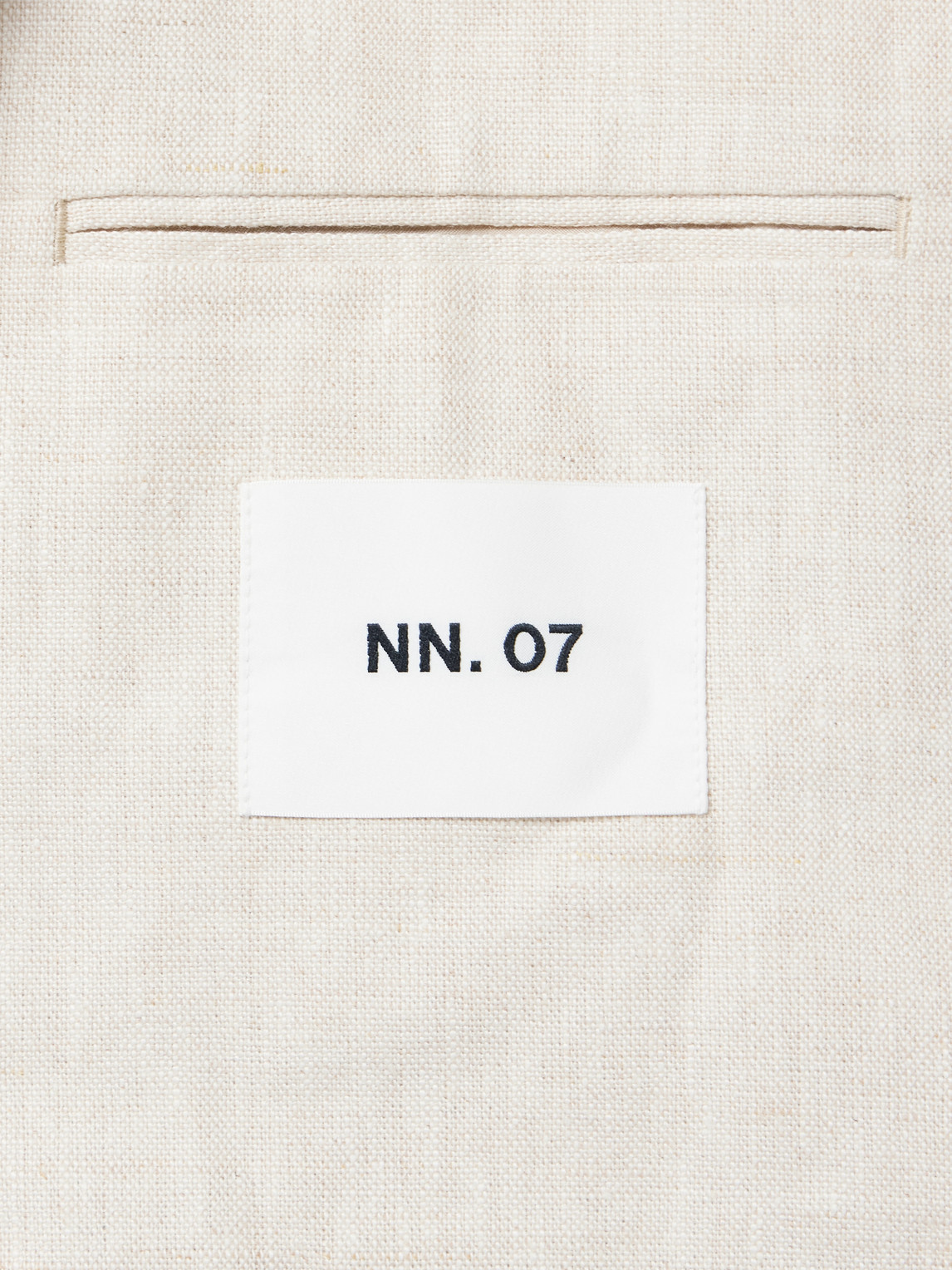  Nn07 - Timo 1454 Linen Suit Jacket - Men - Neutrals - Xxl 