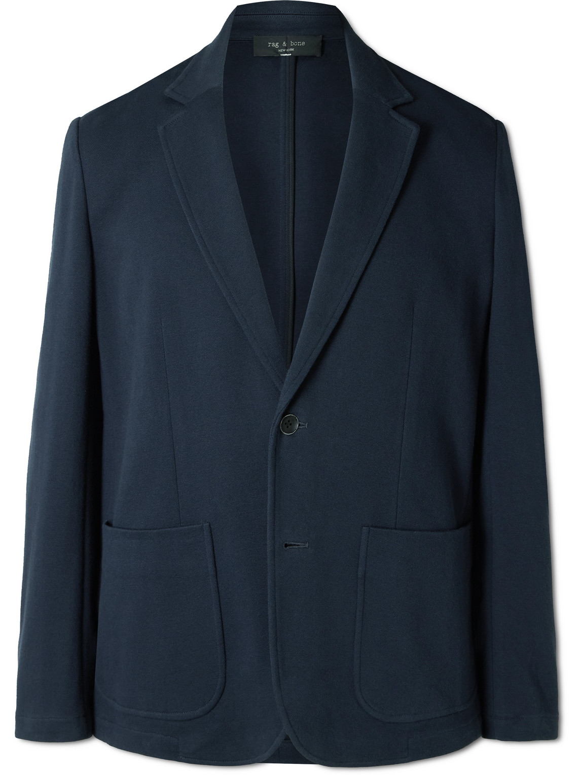 Rag & Bone Butler Cotton-blend Piqué Blazer