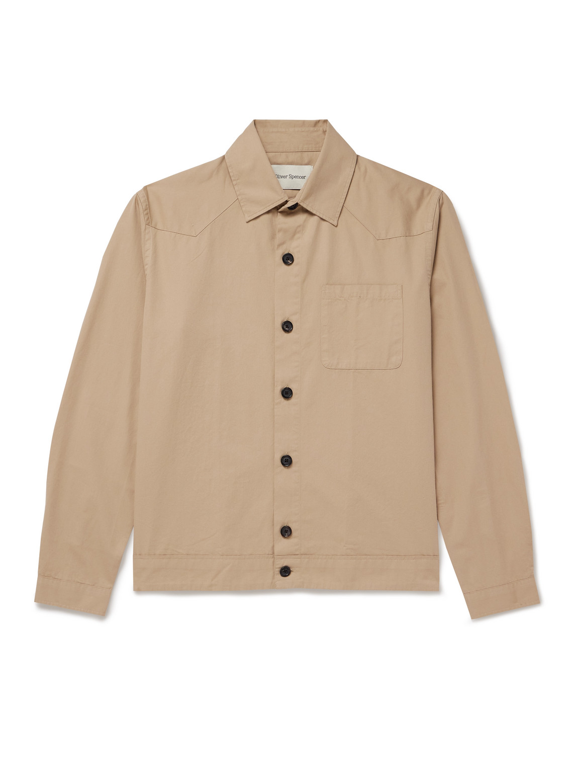 Oliver Spencer Witley Cotton-twill Shirt Jacket