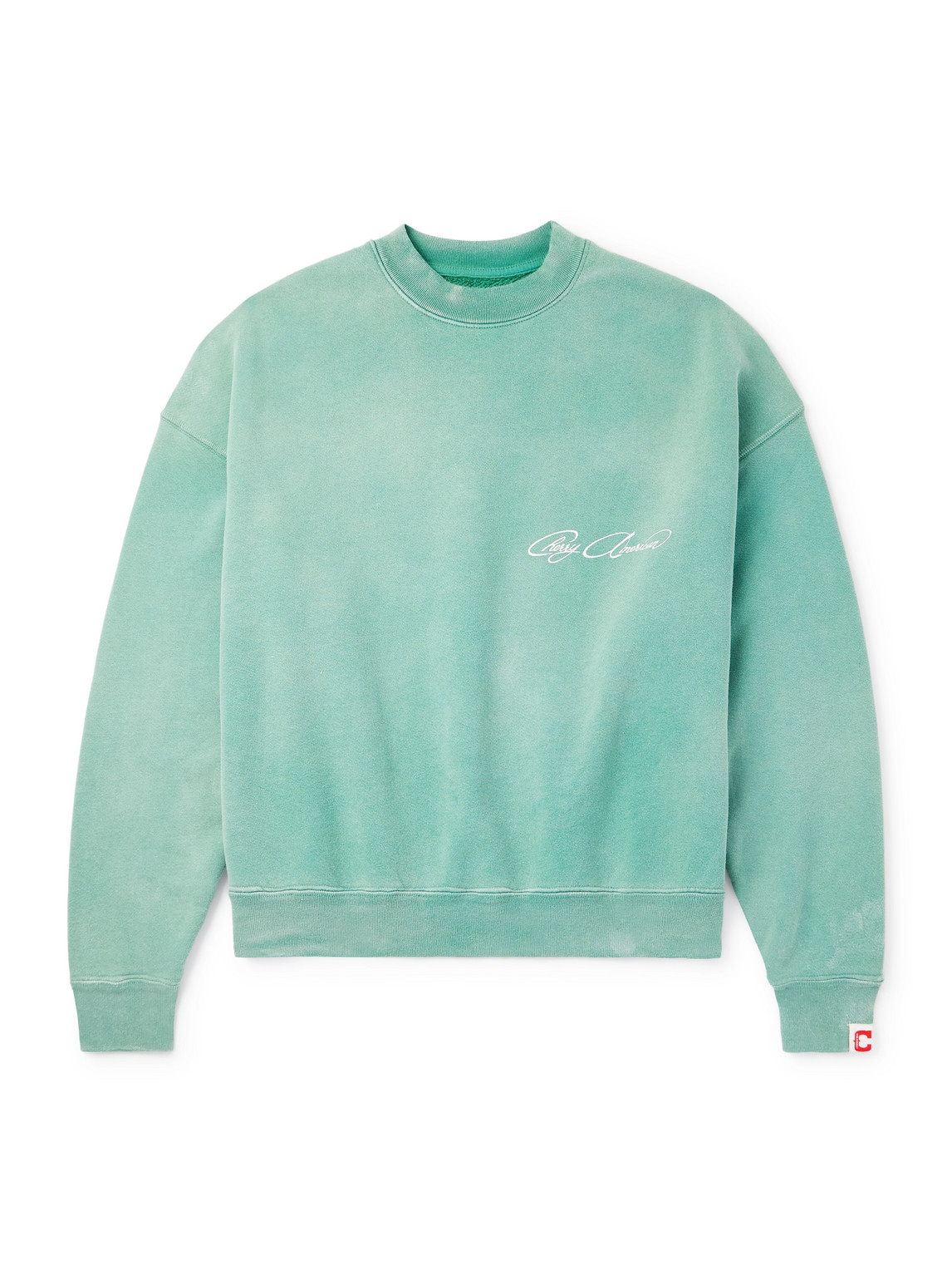 Logo-Print Cotton-Jersey Sweatshirt
