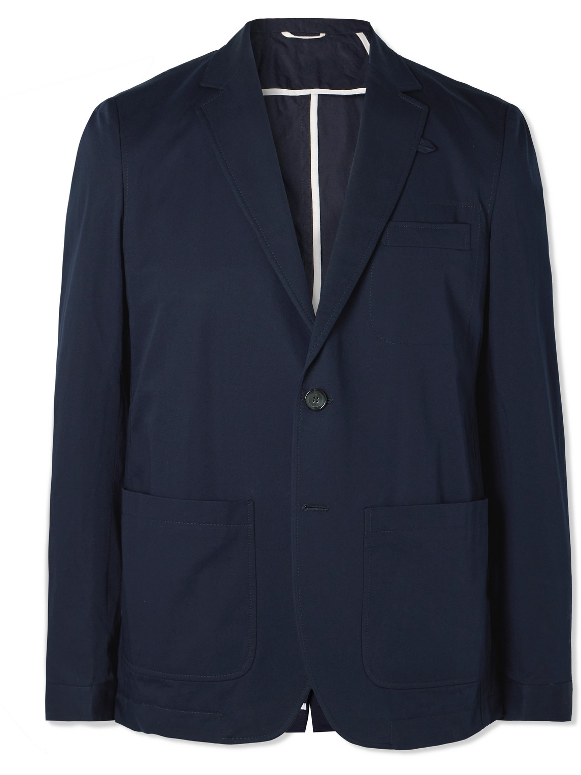 Oliver Spencer Theobald Slim-fit Unstructured Cotton Suit Jacket