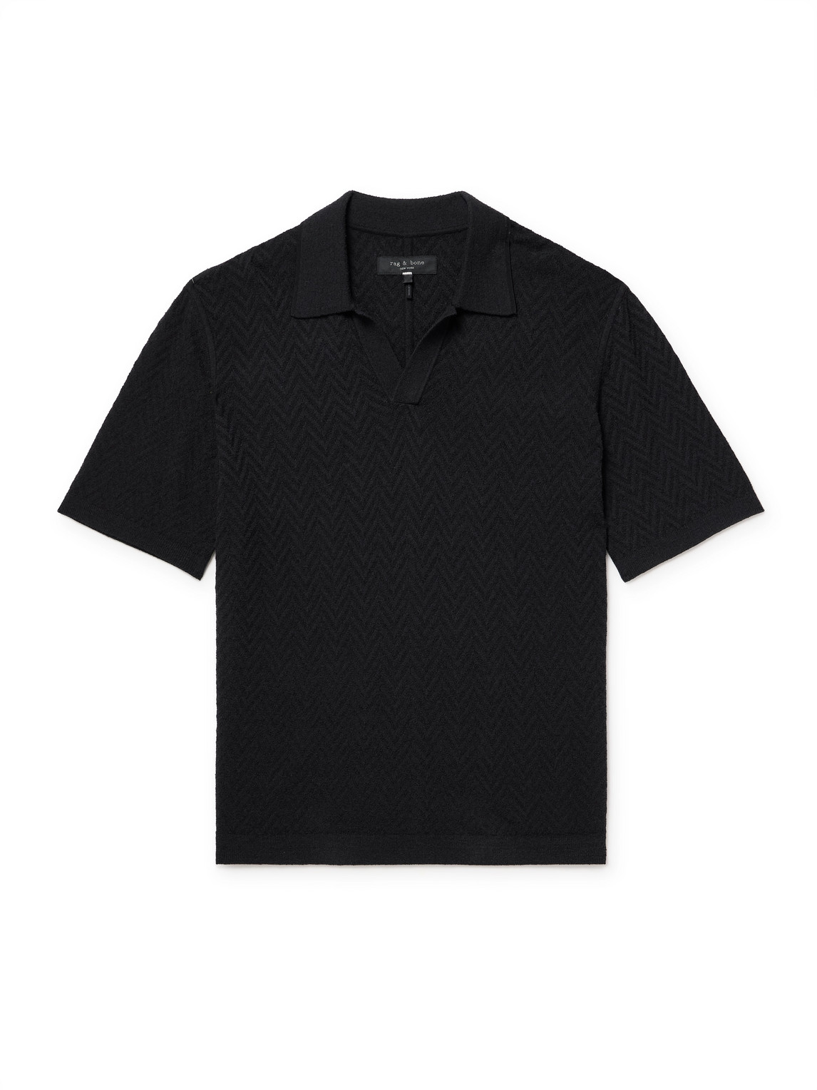 Rag & Bone Zuma Terry Polo Shirt