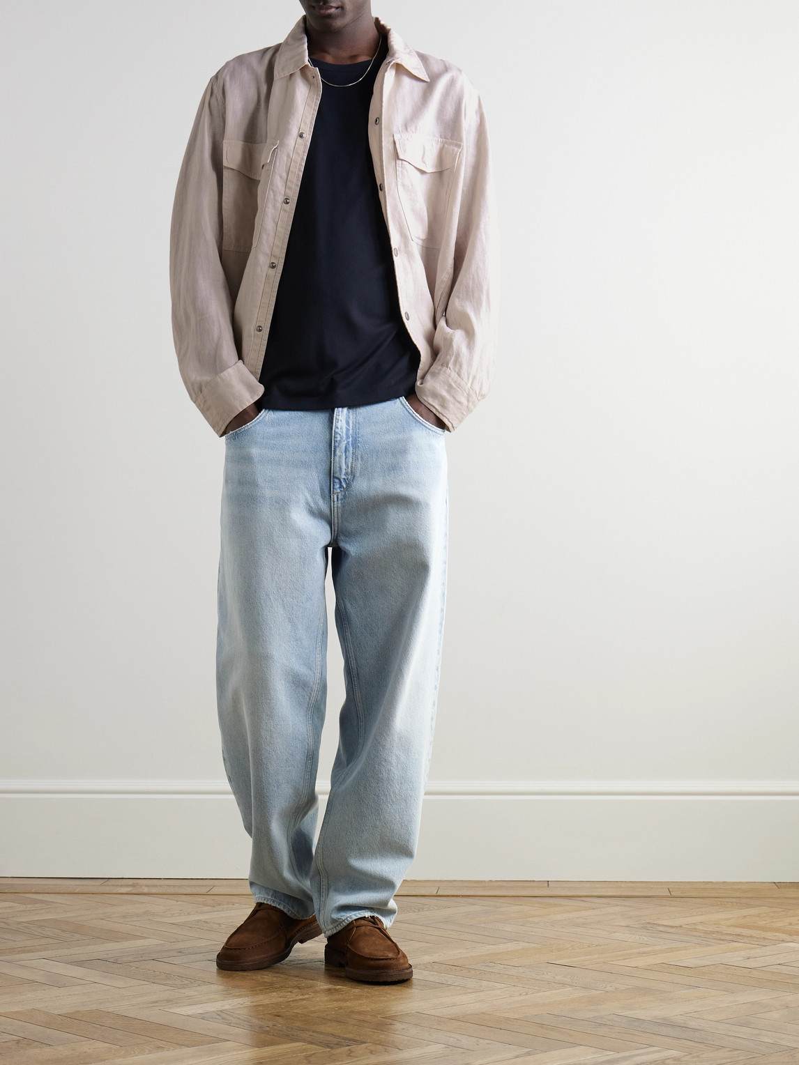 Rag & Bone Rb Baggy Jeans In Norfolk