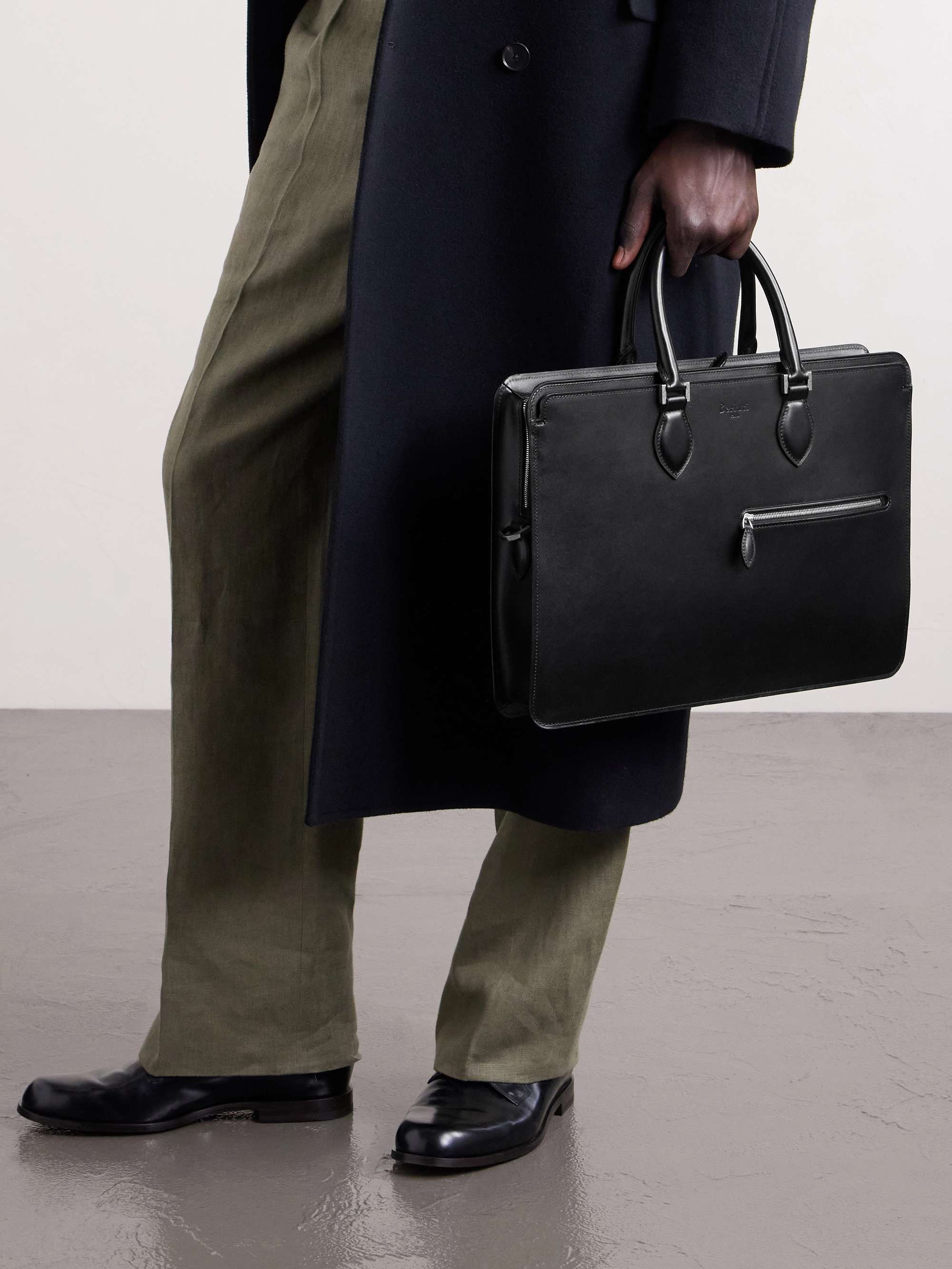 BERLUTI 1 Jour Leather Briefcase for Men | MR PORTER