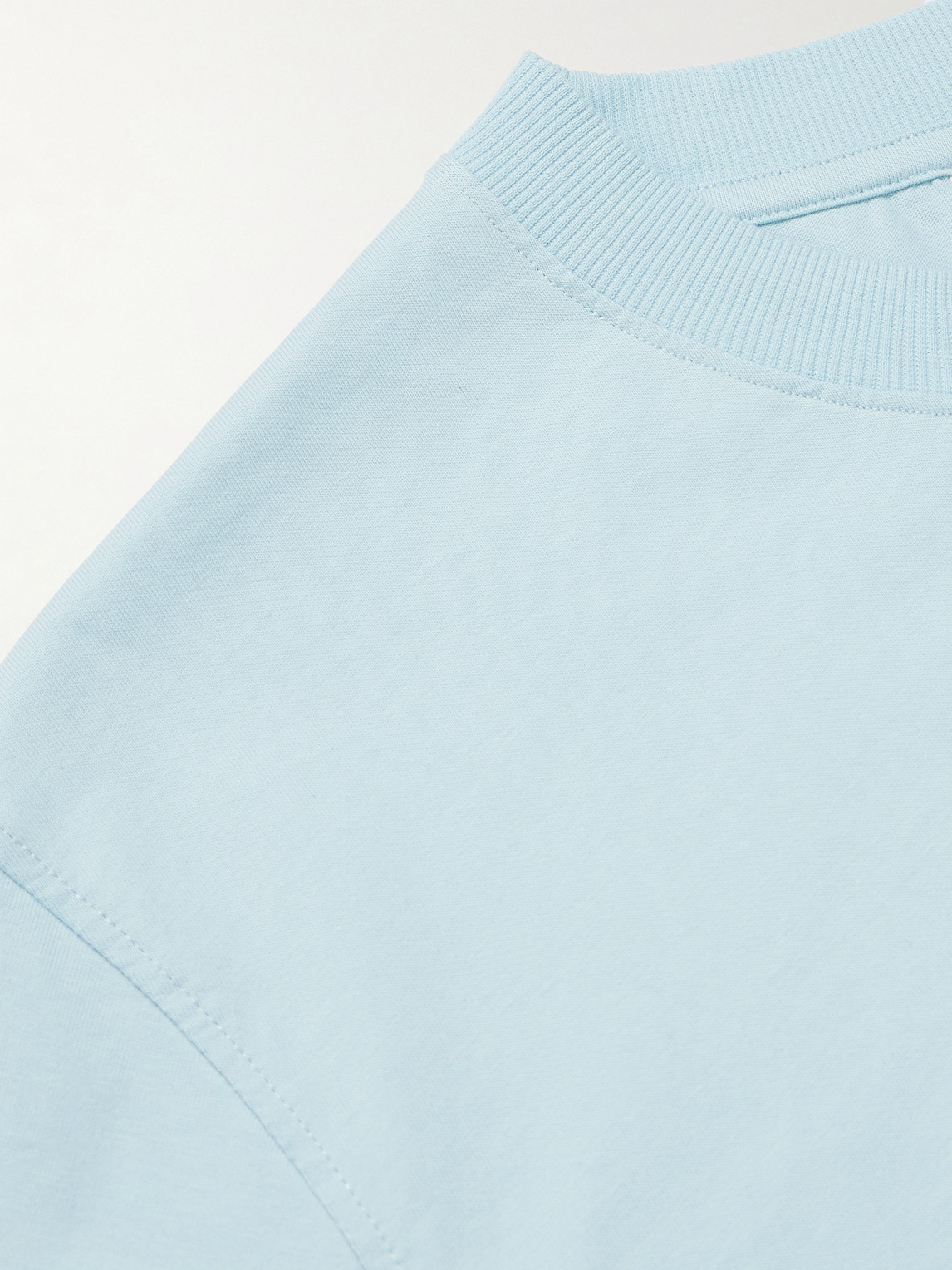 Nn07 Adam 3209 Logo-embroidered Pima Cotton-jersey T-shirt
