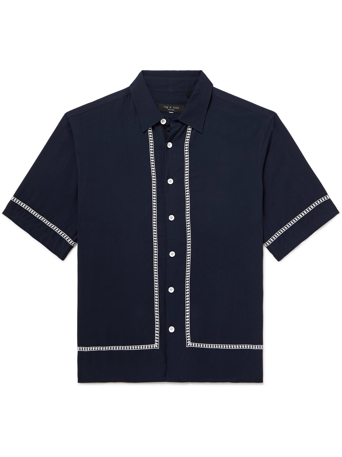 Rag & Bone Embroidered Twill Shirt