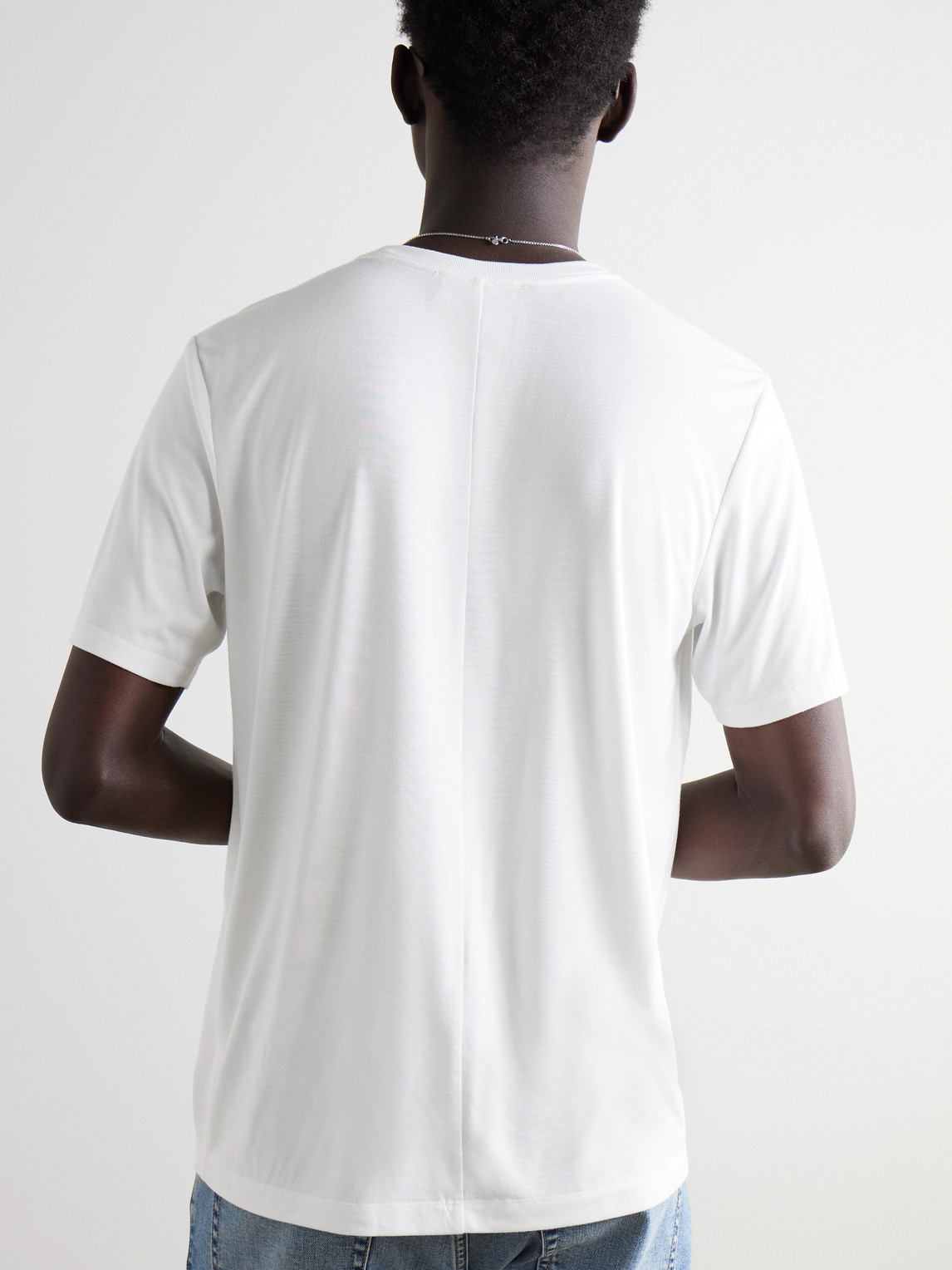 Rag & Bone Cotton Flame T-shirt In White