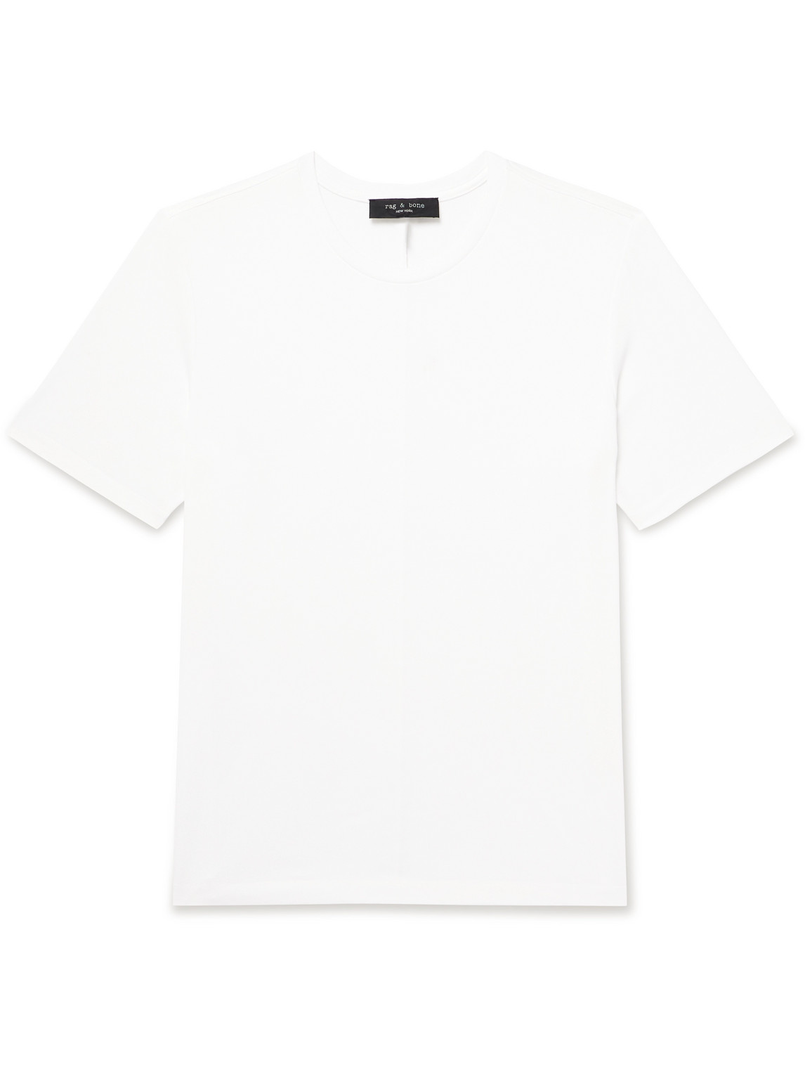Rag & Bone Tech-jersey T-shirt In White