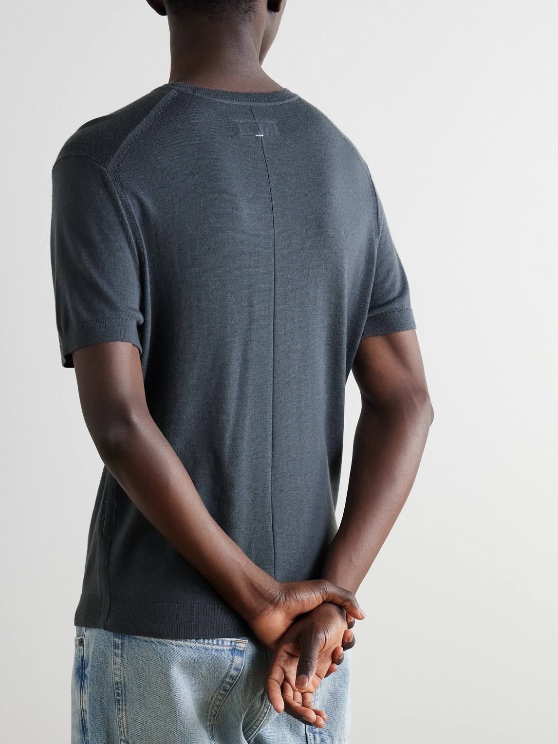 Rag & Bone Aulton Wool And Lyocell-blend T-shirt
