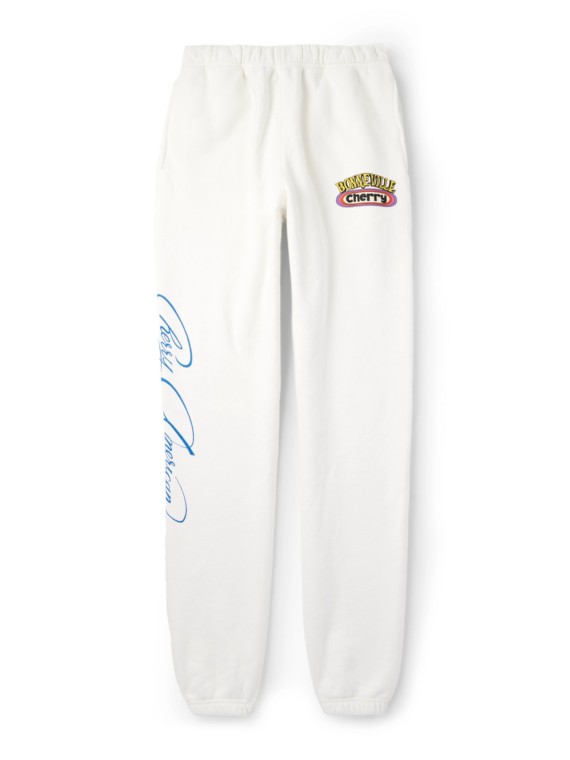 Tapered Logo-Print Cotton-Fleece Sweatpants