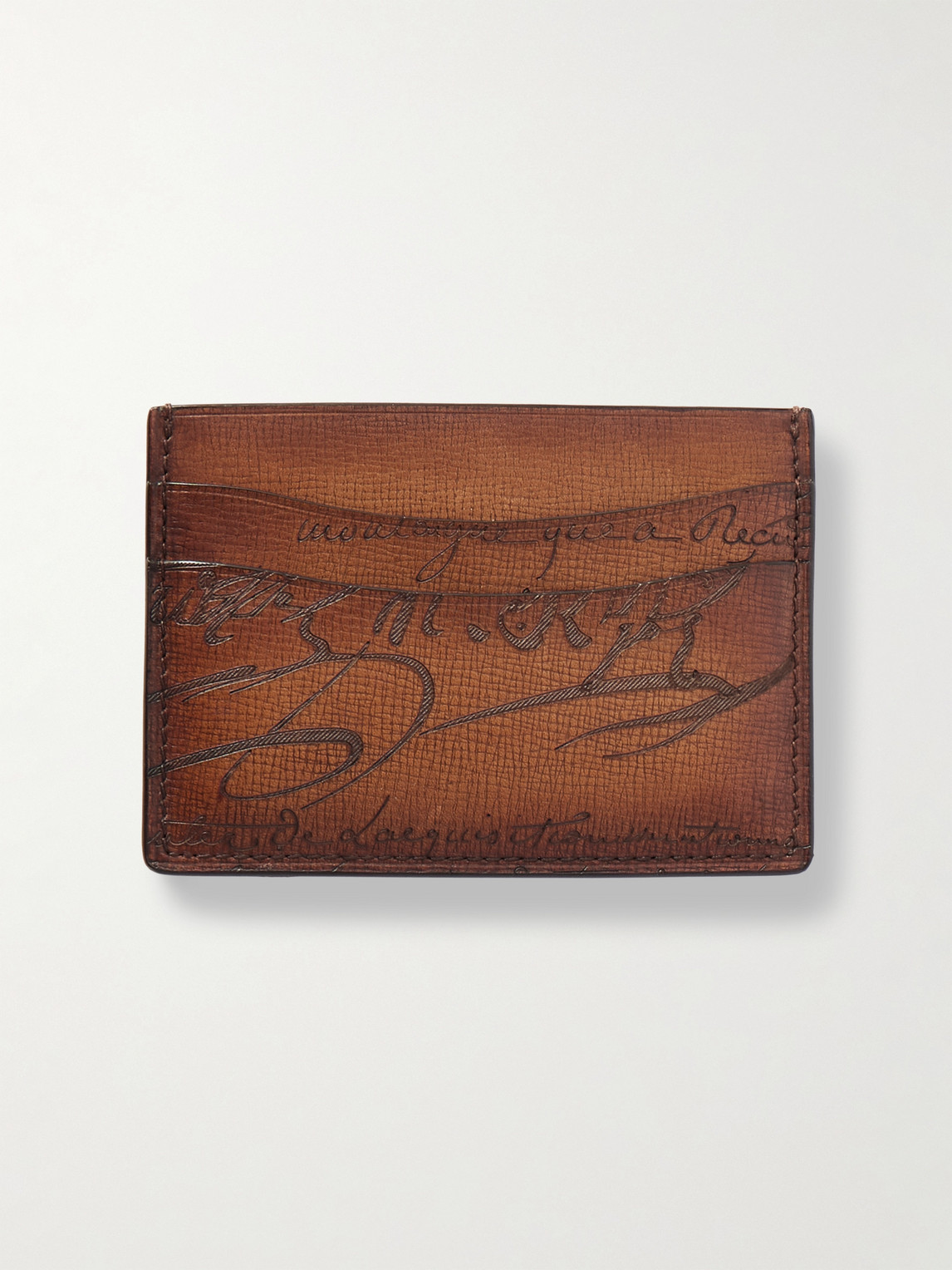 Berluti Bambou Neo Scritto Venezia Leather Cardholder - Men