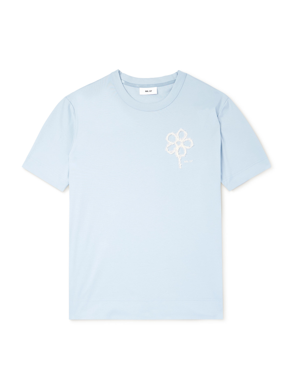 Pedro 3525 Embroidered Mercerised Organic Cotton-Jersey T-Shirt
