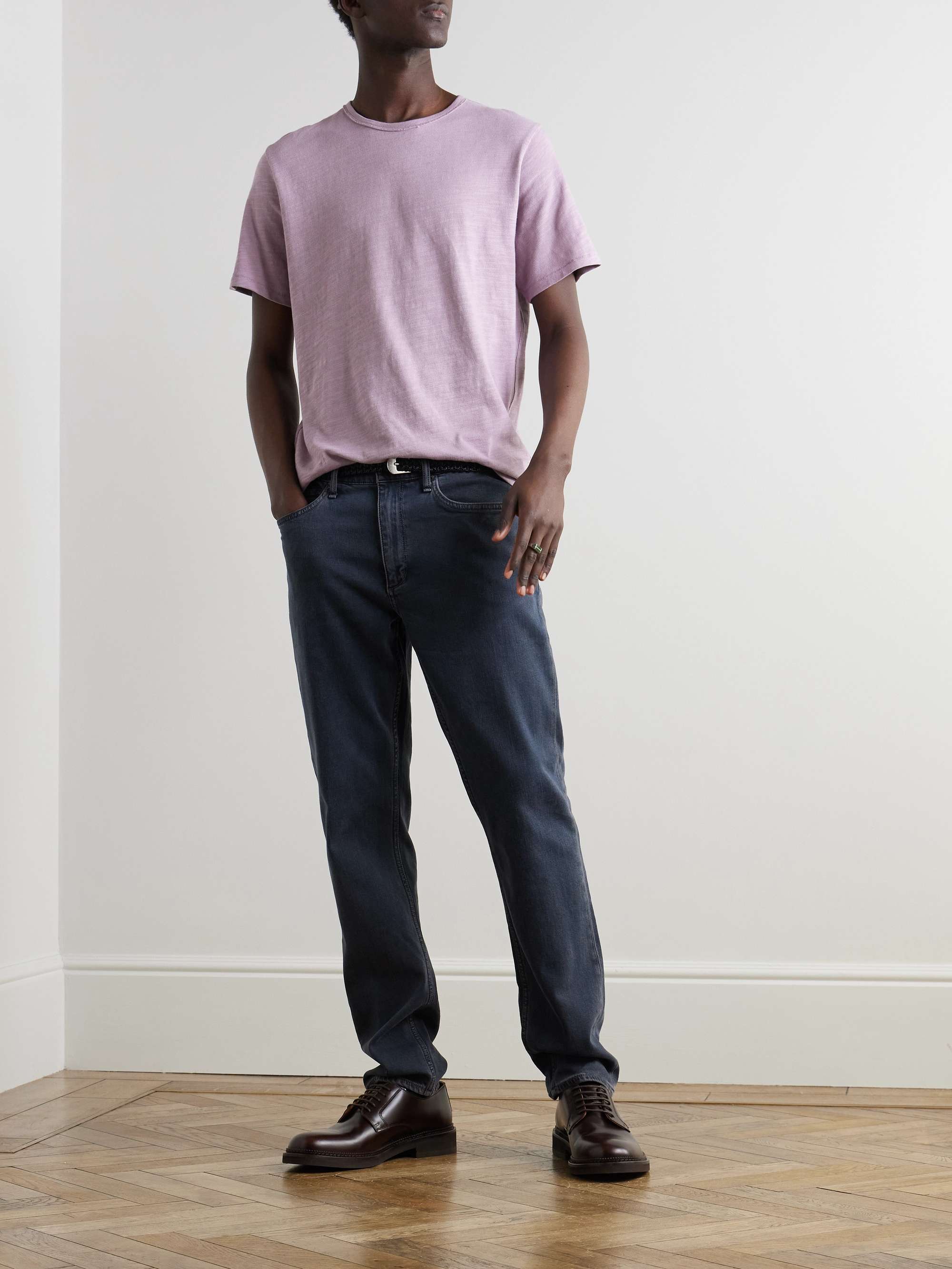 RAG & BONE Classic Flame T-Shirt aus Flammgarn-Jersey aus Baumwolle