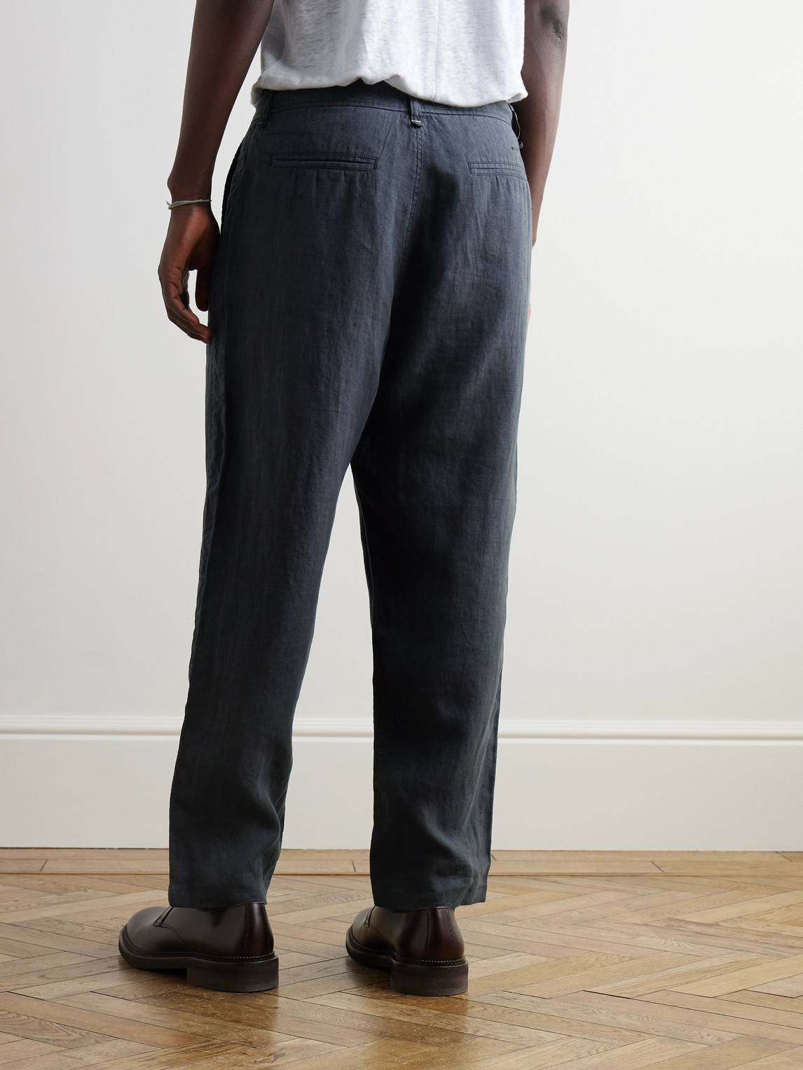 Rag & Bone Straight-leg Linen Trousers