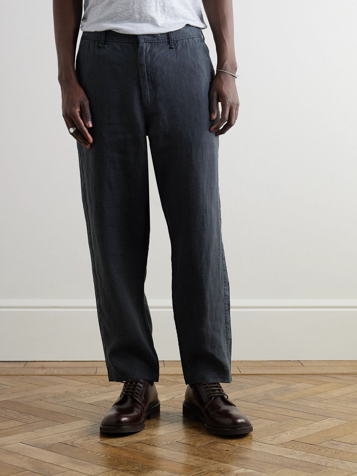 Rag & Bone Straight-leg Linen Trousers