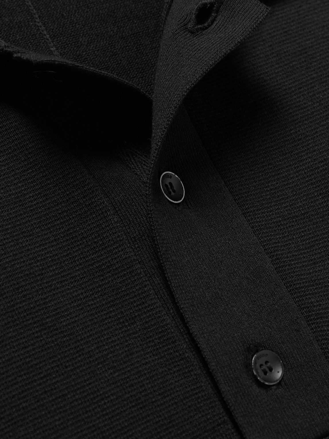 Rag & Bone Dalton Cotton-blend Shirt In Black