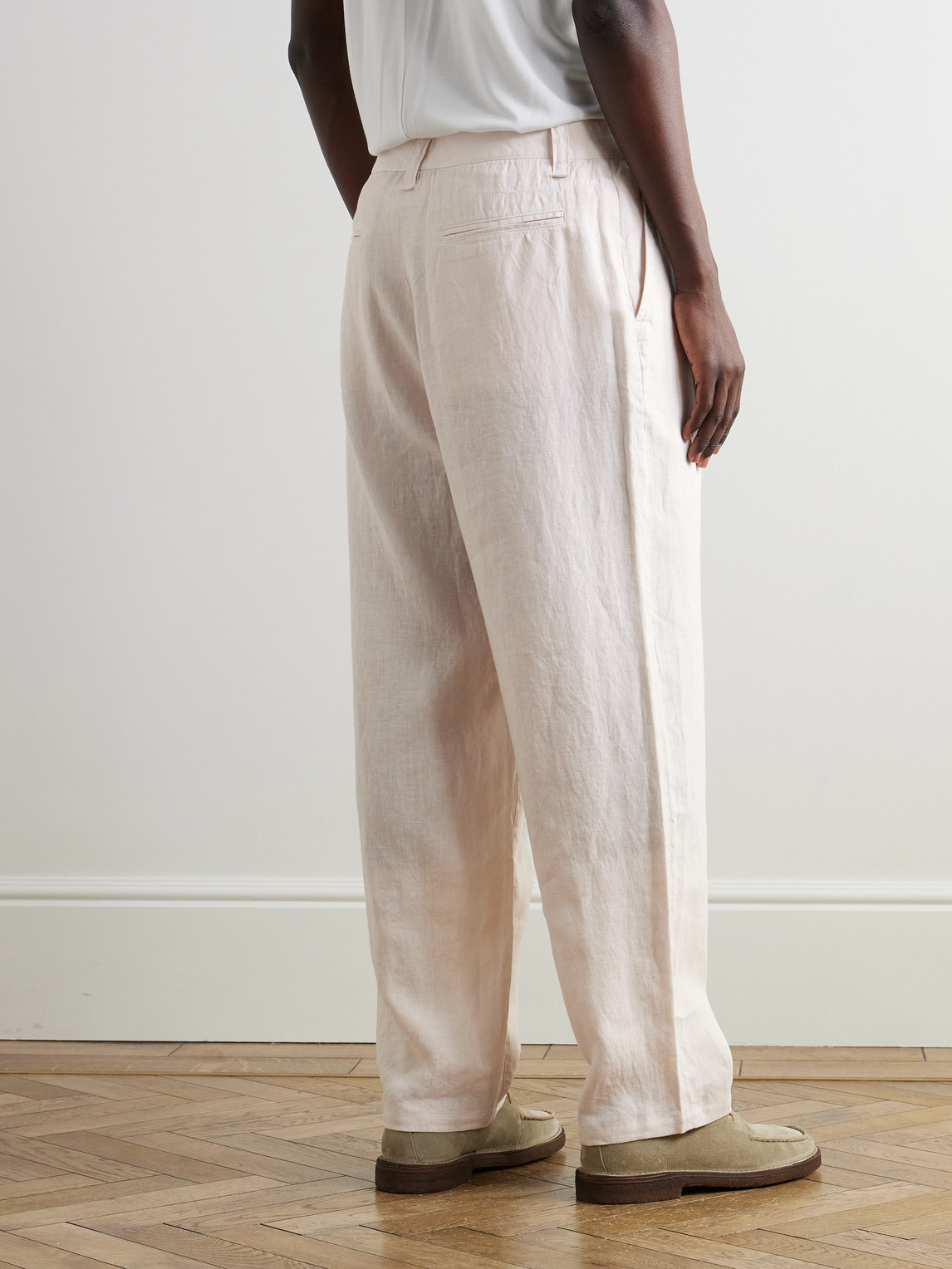 Rag & Bone Straight-leg Linen Trousers