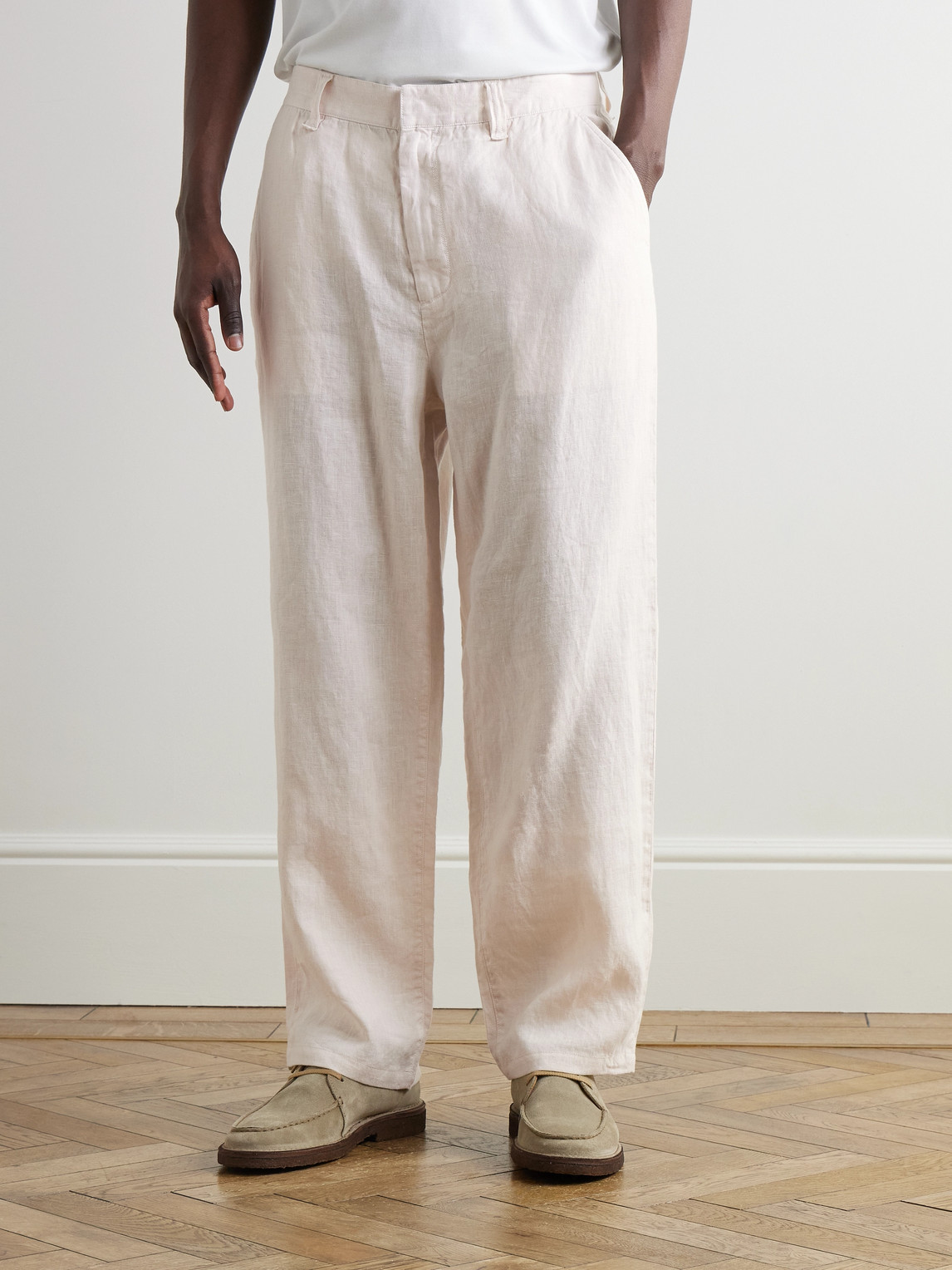 Rag & Bone Straight-leg Linen Trousers