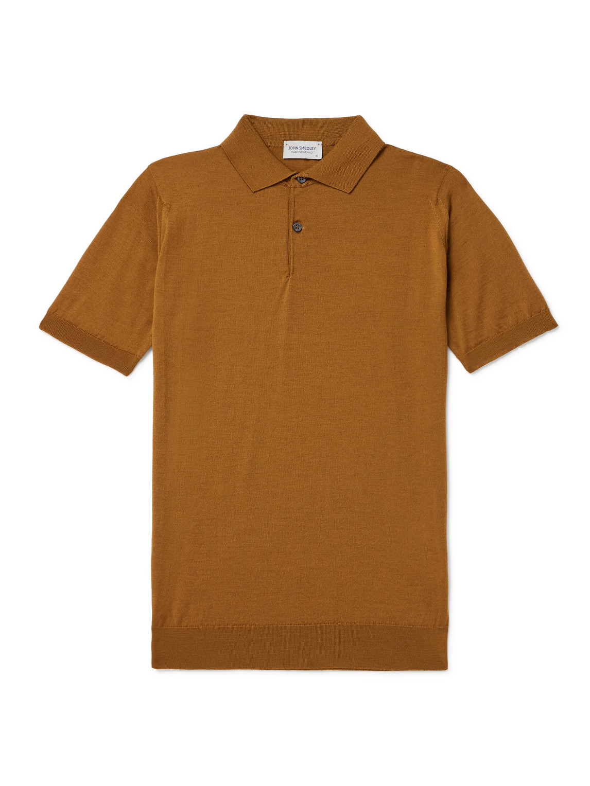 JONH SMEDLEY 英国製 Cotton Kanoko Knit Polo JONH SMEDLEY 英国製 Cotton Kanoko Knit Polo JONH SMEDLEY