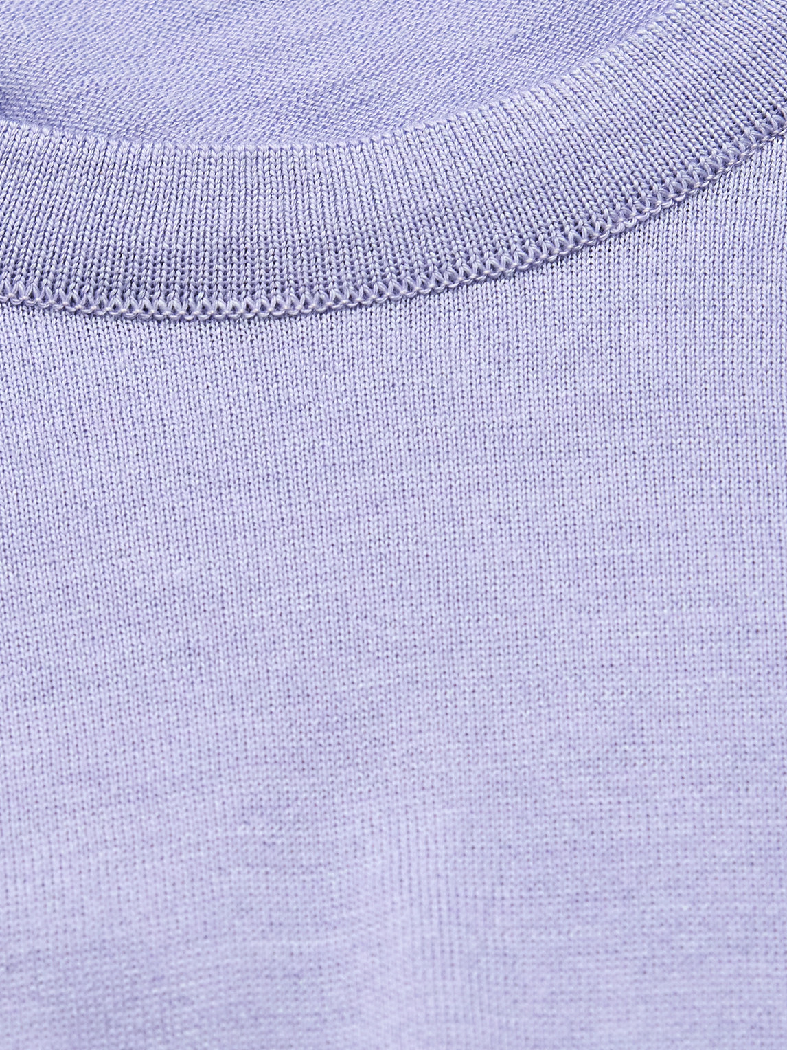 John Smedley Darley Merino Wool And Sea Island Cotton-blend Gauze Sweater In Purple