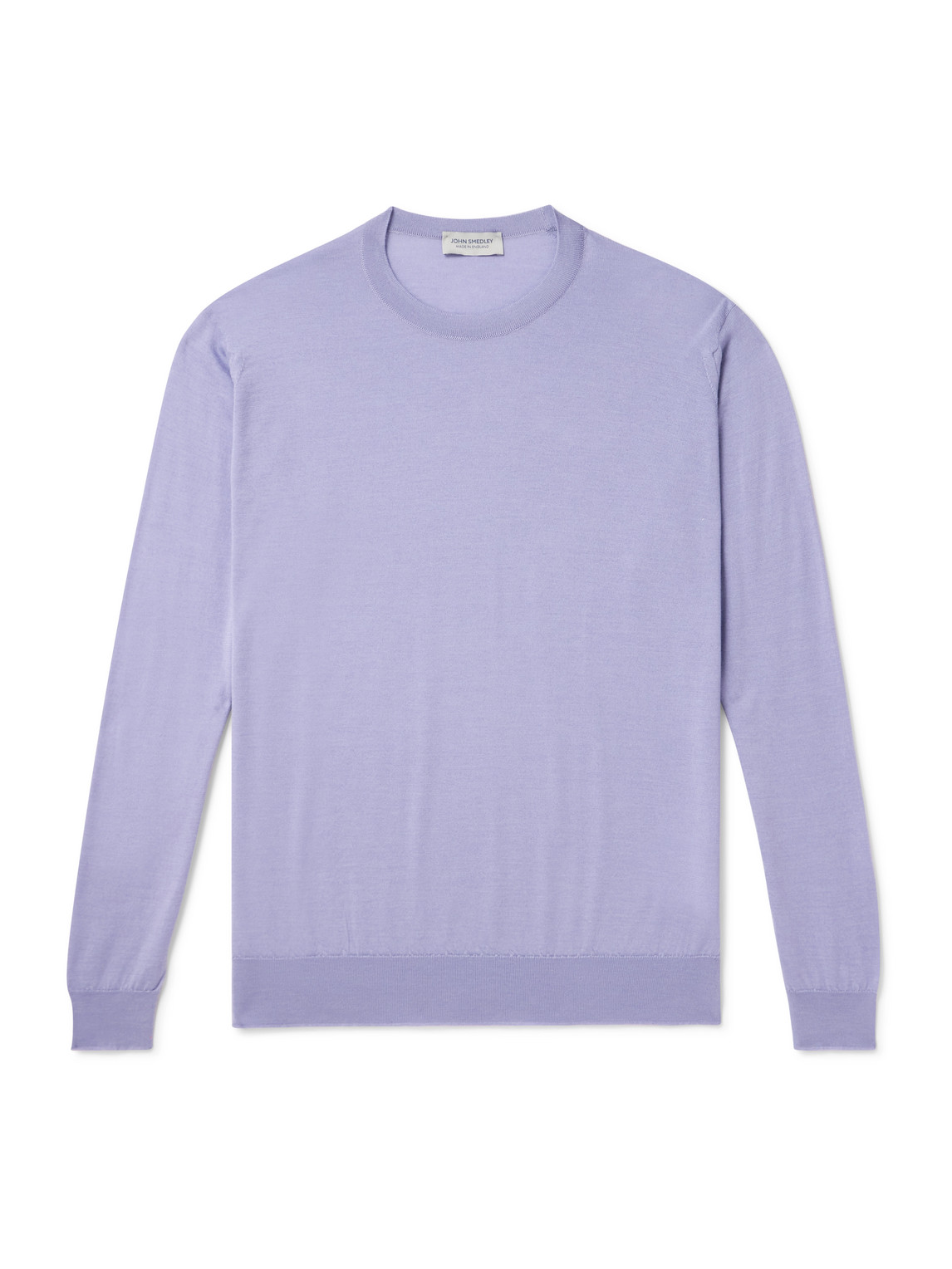 John Smedley Darley Merino Wool And Sea Island Cotton-blend Gauze Sweater