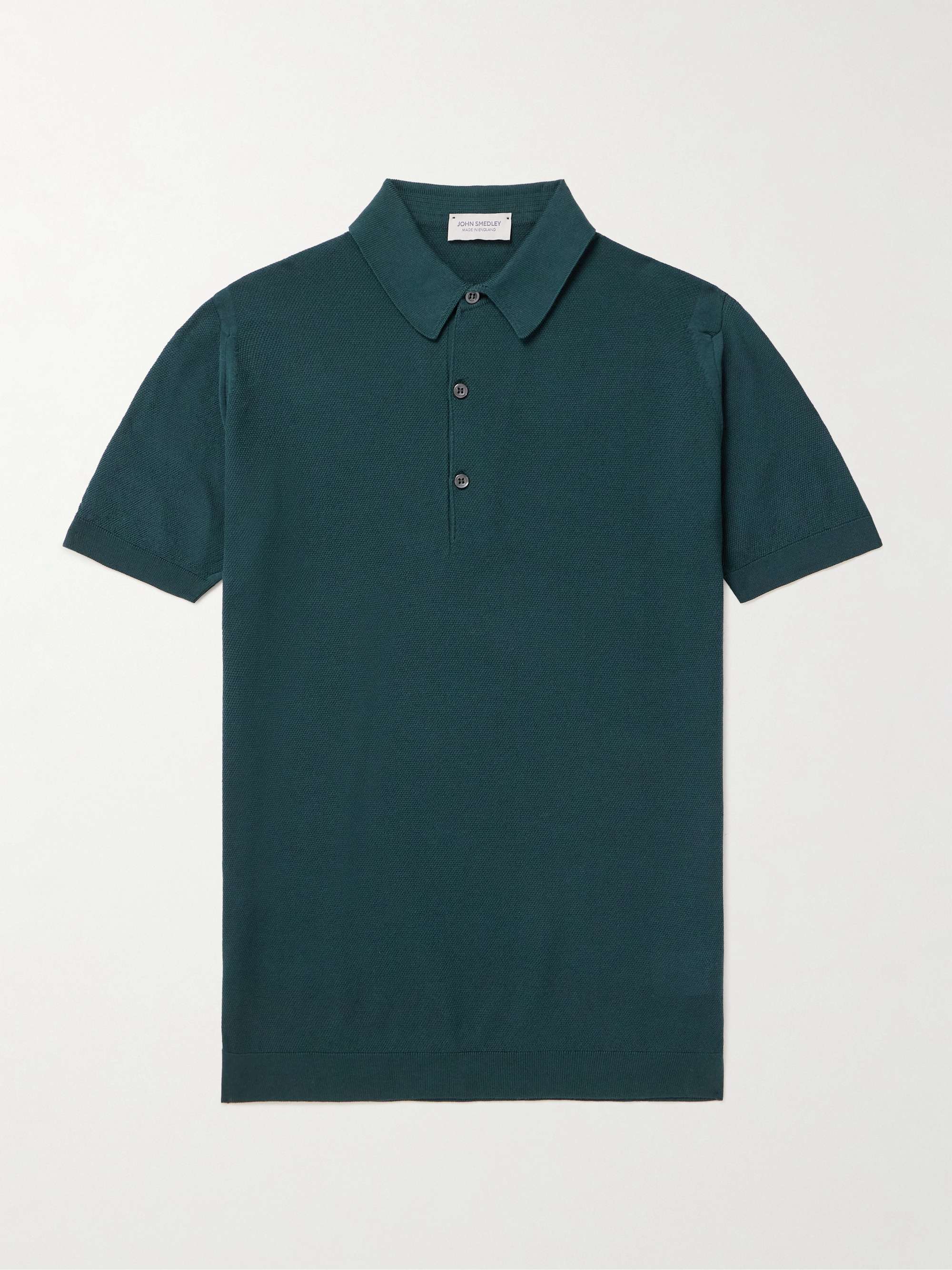 Men's Knitted Polo Shirts | Merino & Sea Island Cotton