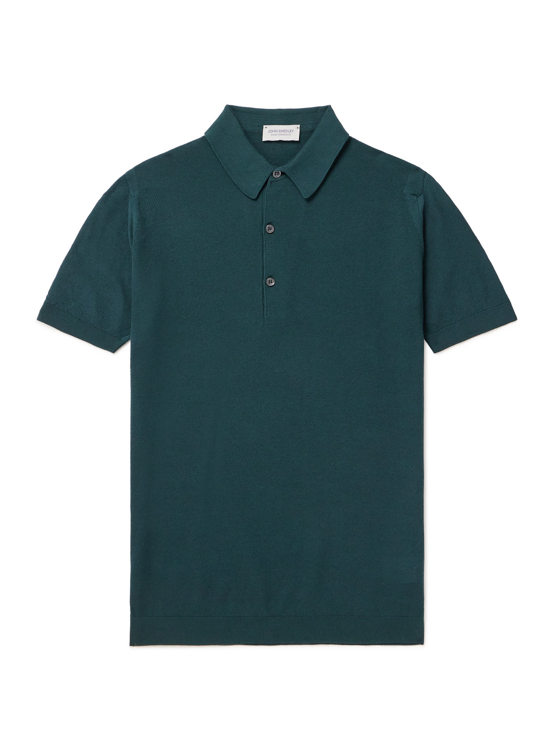 John Smedley Roth Slim-fit Sea Island Cotton-piqué Polo Shirt