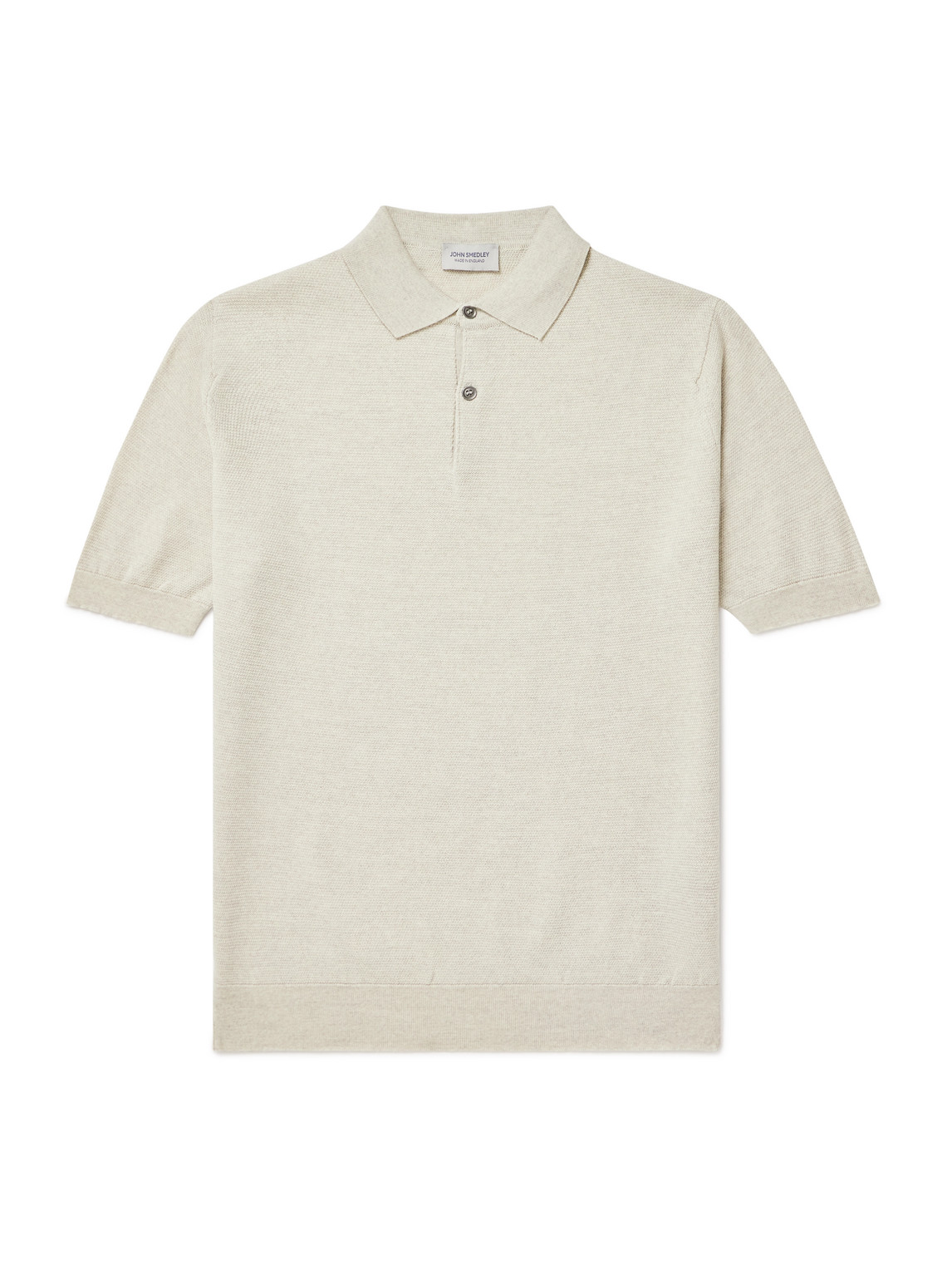 John Smedley 14.singular Merino Wool-piqué Polo Shirt