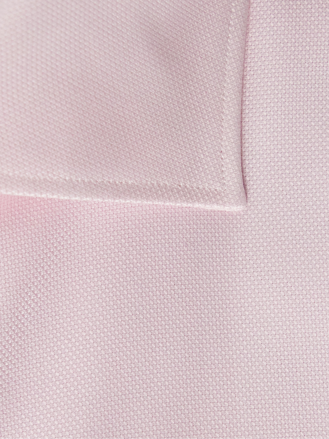 Cutaway-Collar Cotton-Piqué Shirt