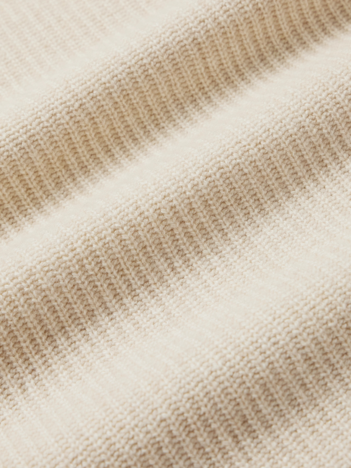 John Smedley Auckland Recycled-cashmere And Wool-blend Rollneck Sweater In Neutral