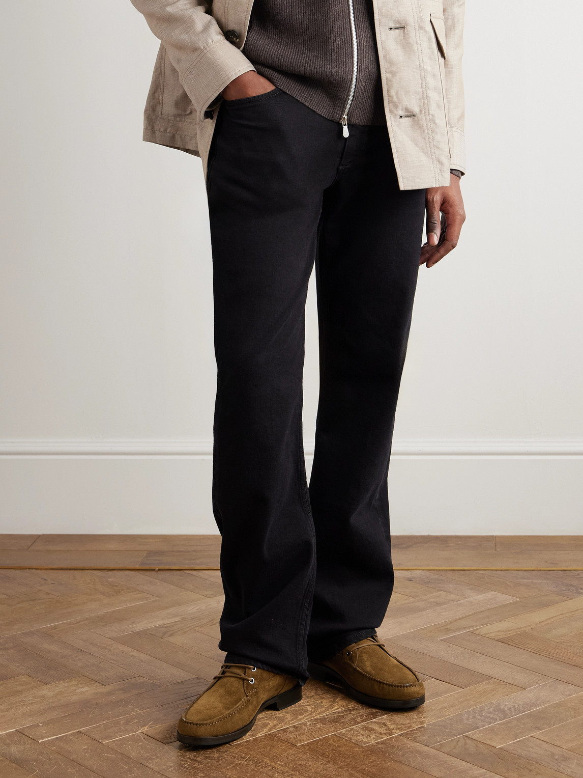 Manolo Blahnik Crosta Rhinebeck Suede Lace-up Boots In Brown