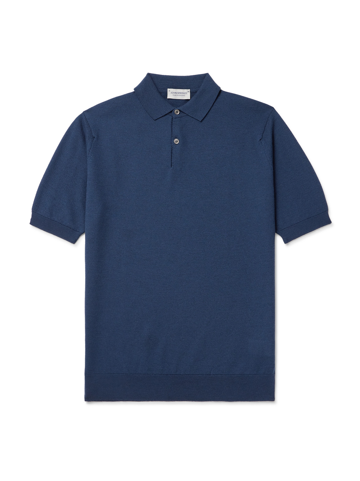 John Smedley Sea Island Cotton Skipper-Collar Noah Polo