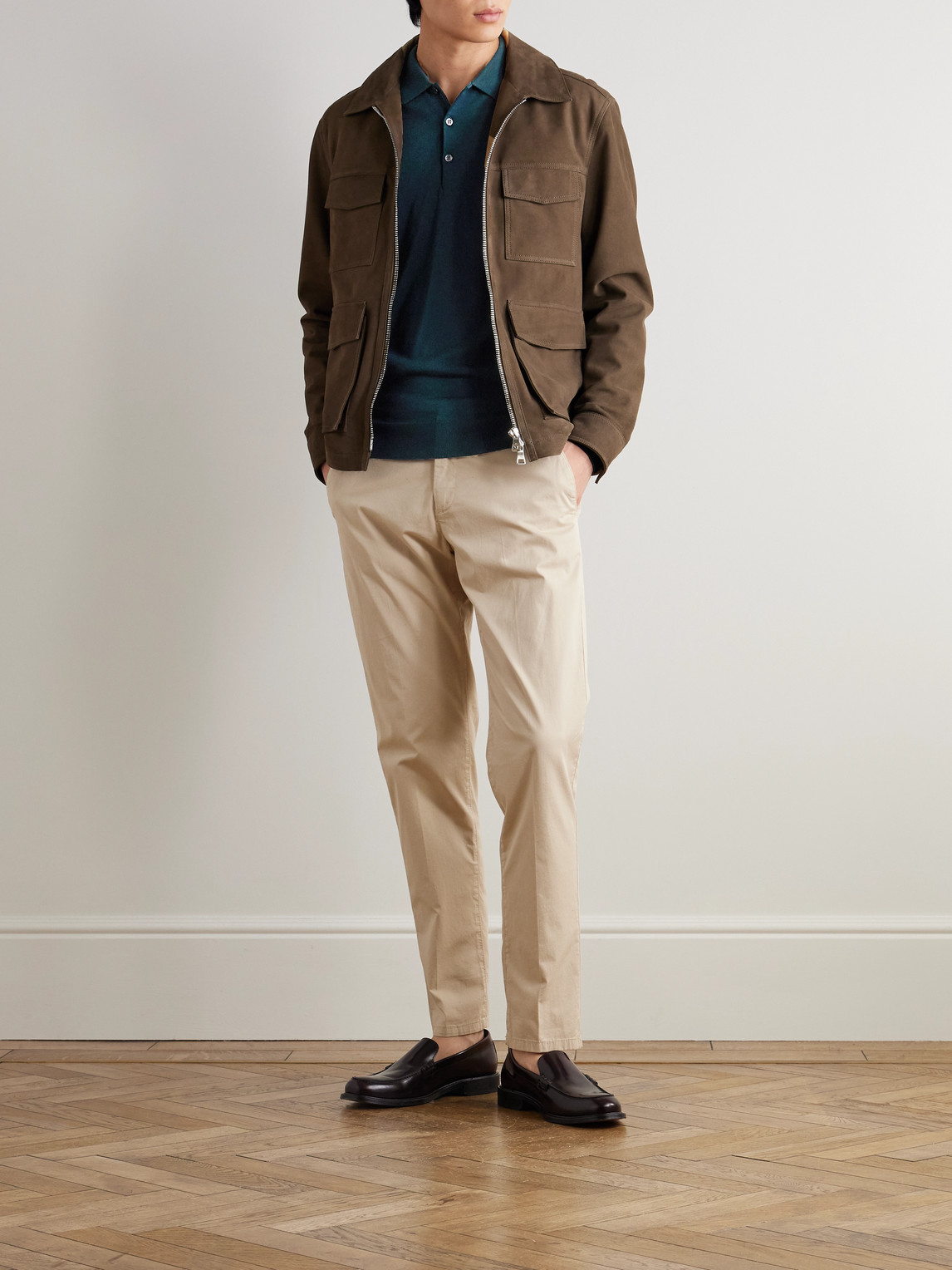Belper Slim-Fit Merino Wool Polo Shirt