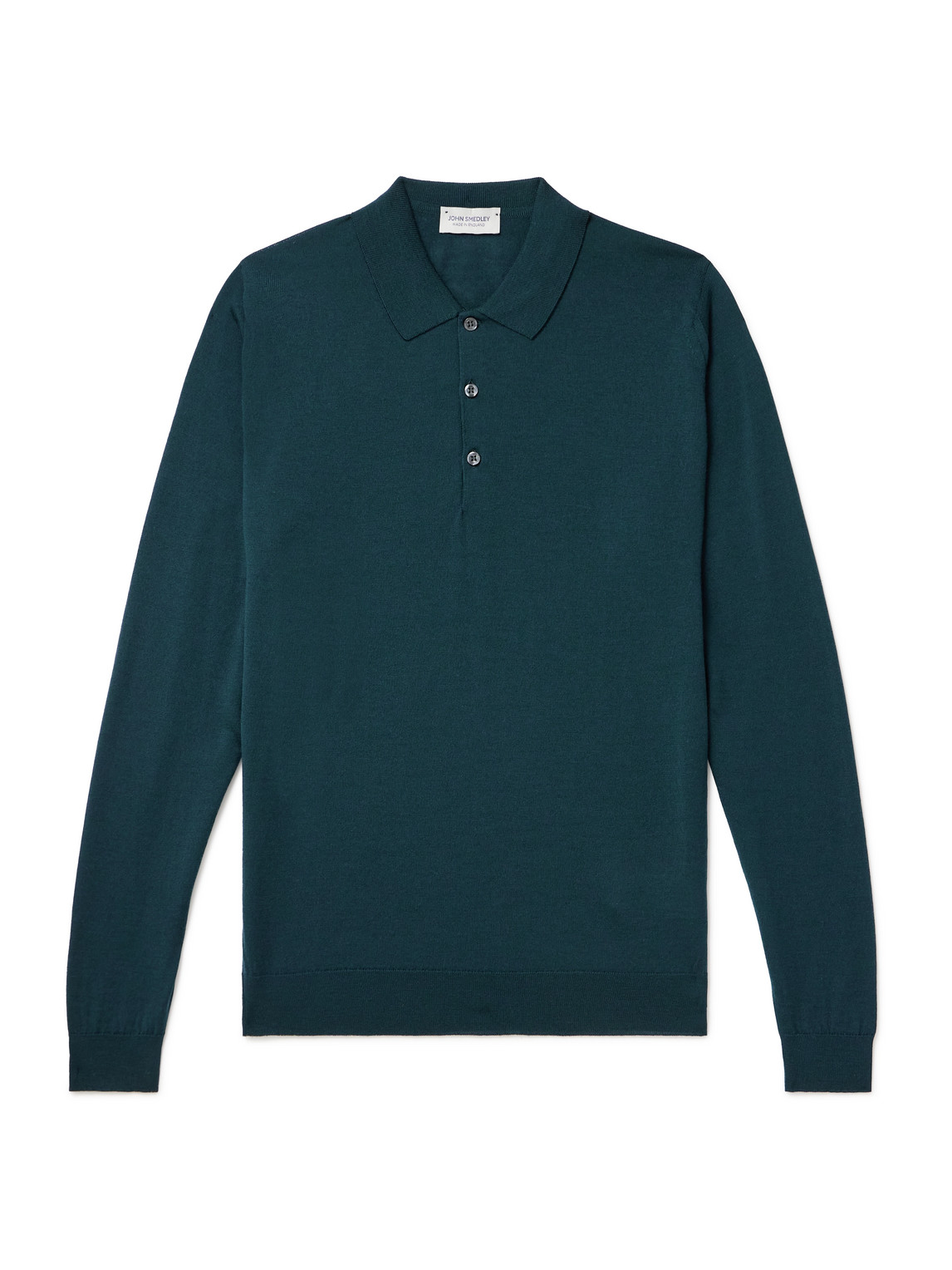 John Smedley Belper Slim-fit Merino Wool Polo Shirt
